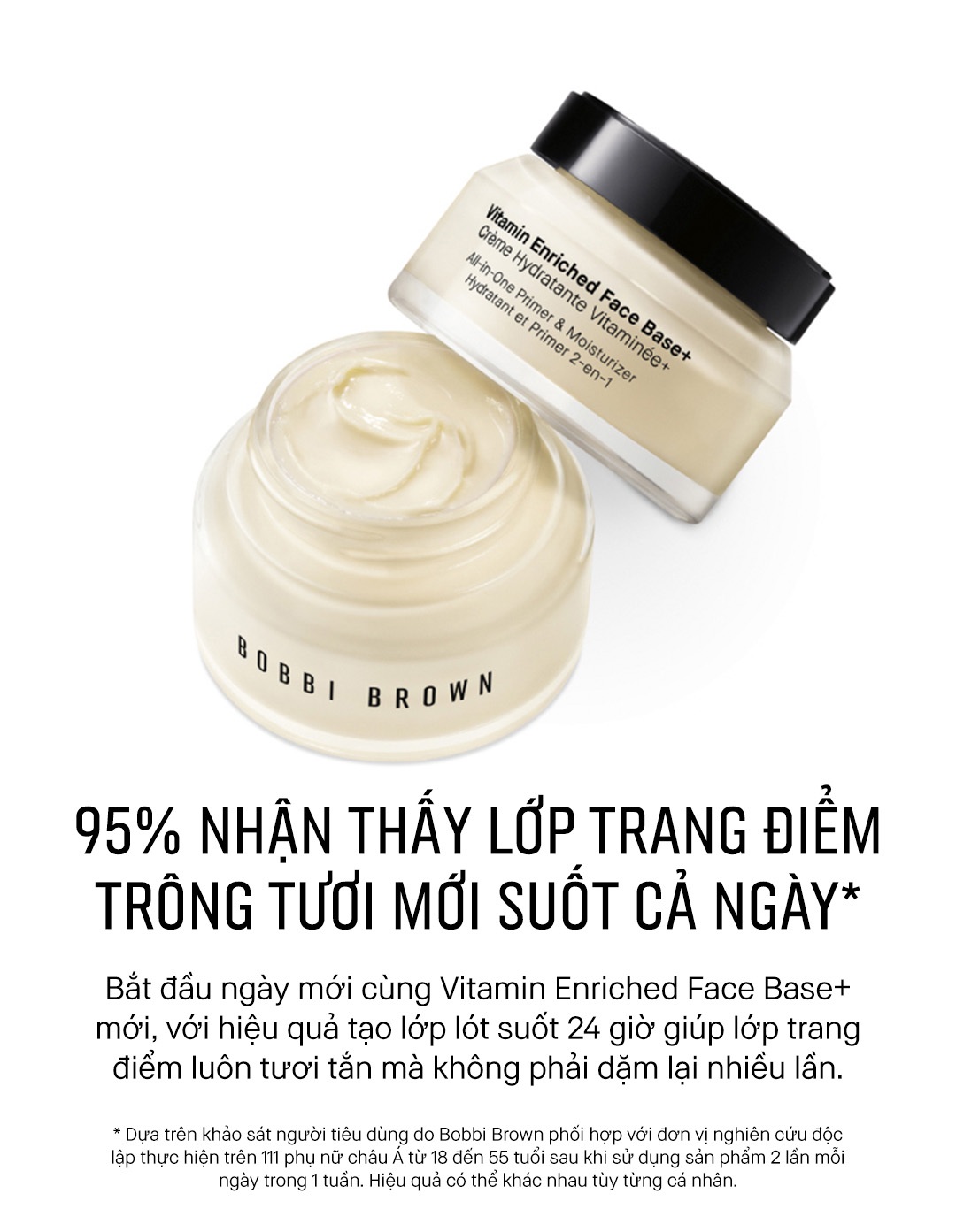 Bobbi Brown Vitamin Enriched Face Base 50ml - Kem lót làm mịn da và kem ...