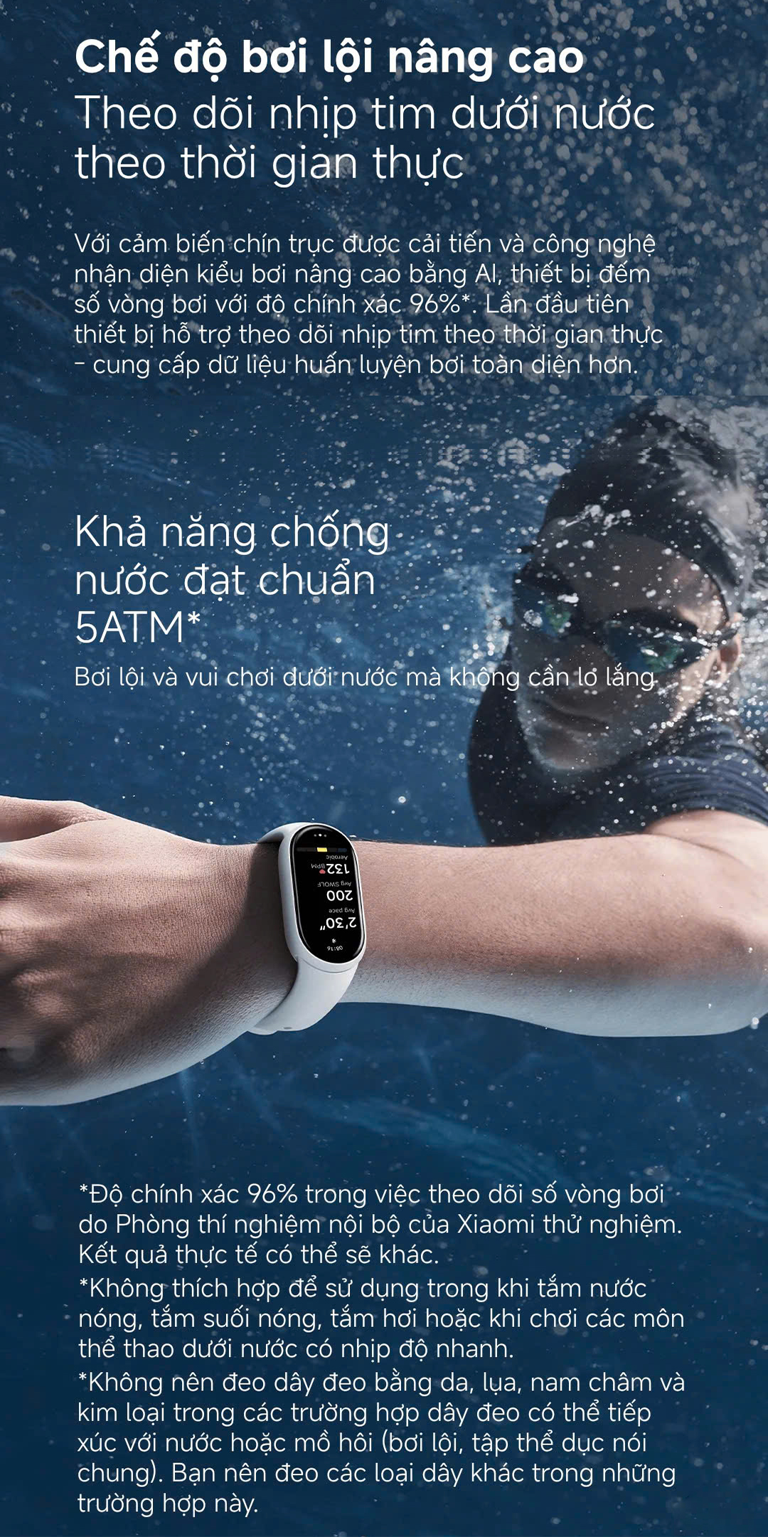 Đồng hồ thông minh Xiaomi Smart Band 10/ Band 11 - Màn hình Amoled 1.72" - Bluetooth 5.4 - BH 12 Tháng – ảnh mô tả chi tiết 11