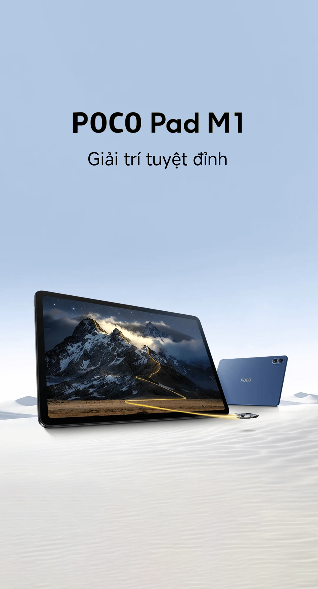 Máy tính bảng Xiaomi POCO Pad M1 | 8GB+256GB, màn hình 12.1'' 120Hz 2.5K, pin khủng 12000mAh, Snapdragon® 7s Gen 4 – ảnh mô tả chi tiết 1