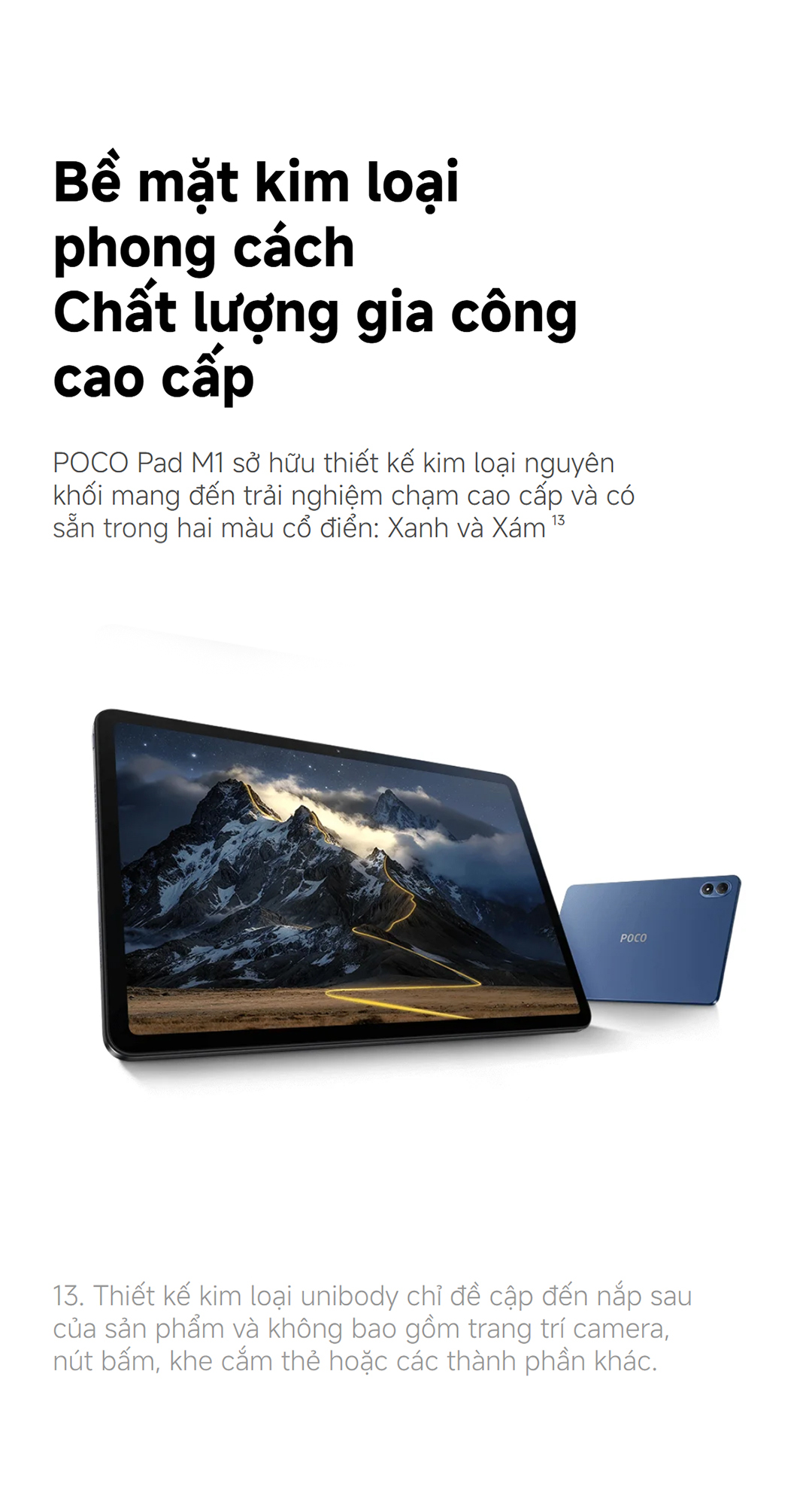 Máy tính bảng Xiaomi POCO Pad M1 | 8GB+256GB, màn hình 12.1'' 120Hz 2.5K, pin khủng 12000mAh, Snapdragon® 7s Gen 4 – ảnh mô tả chi tiết 10