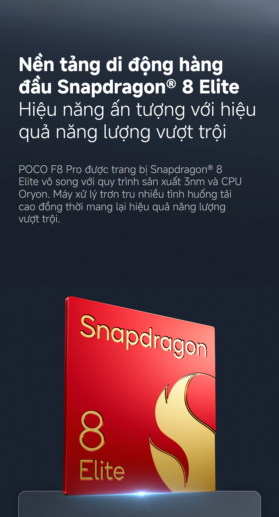 Điện thoại Xiaomi POCO F8 Pro | 12GB+512GB, Snapdragon® 8 Elite, pin 6210mAh, màn hình AMOLED 6.59'' 120Hz – ảnh mô tả chi tiết 5