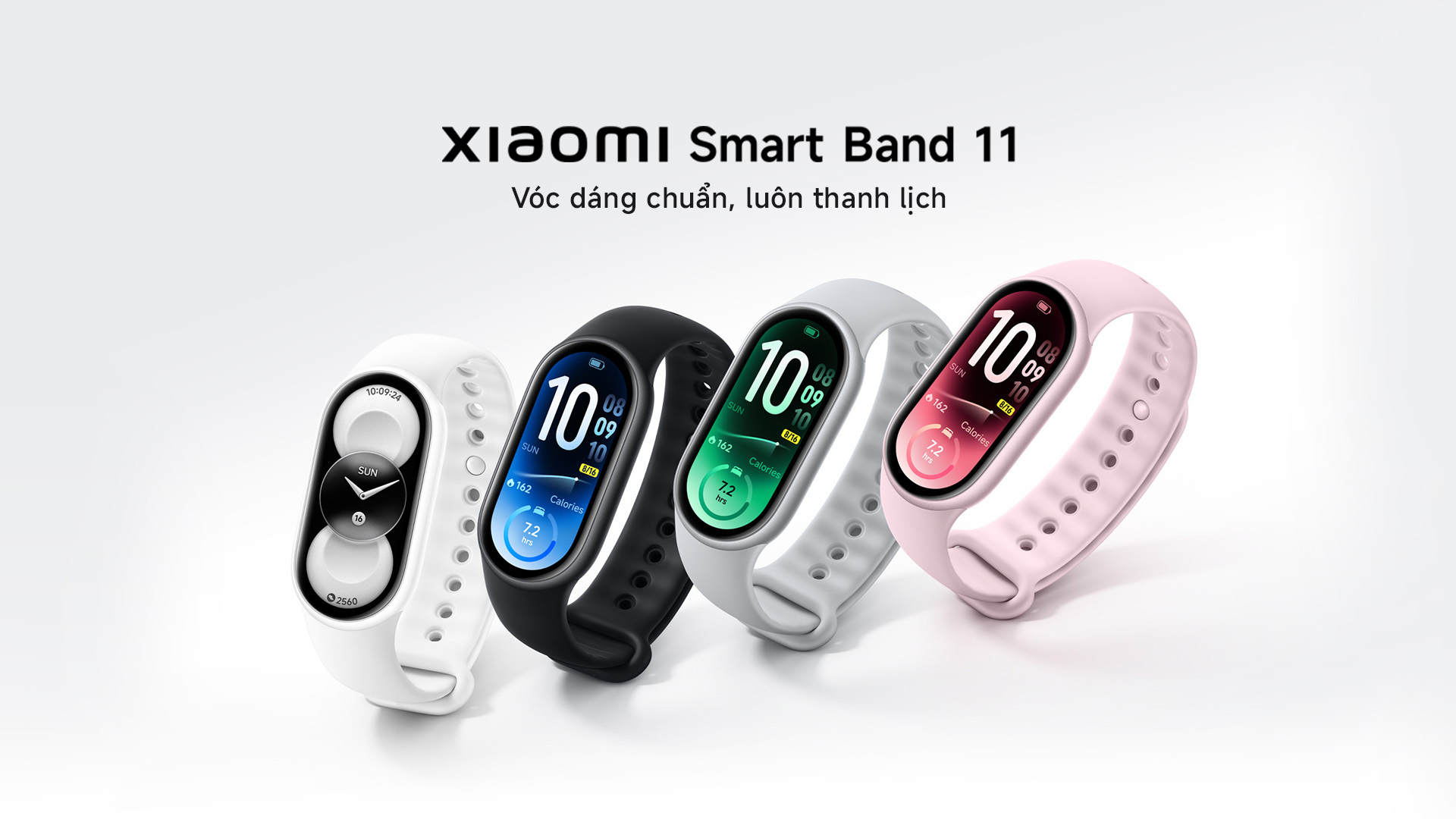 Vòng Đeo Tay Thông Minh Xiaomi Smart Band 11 | Màn Hình AMOLED 1.72" | Chống Nước 5ATM | BH 12 Tháng – ảnh mô tả chi tiết 1