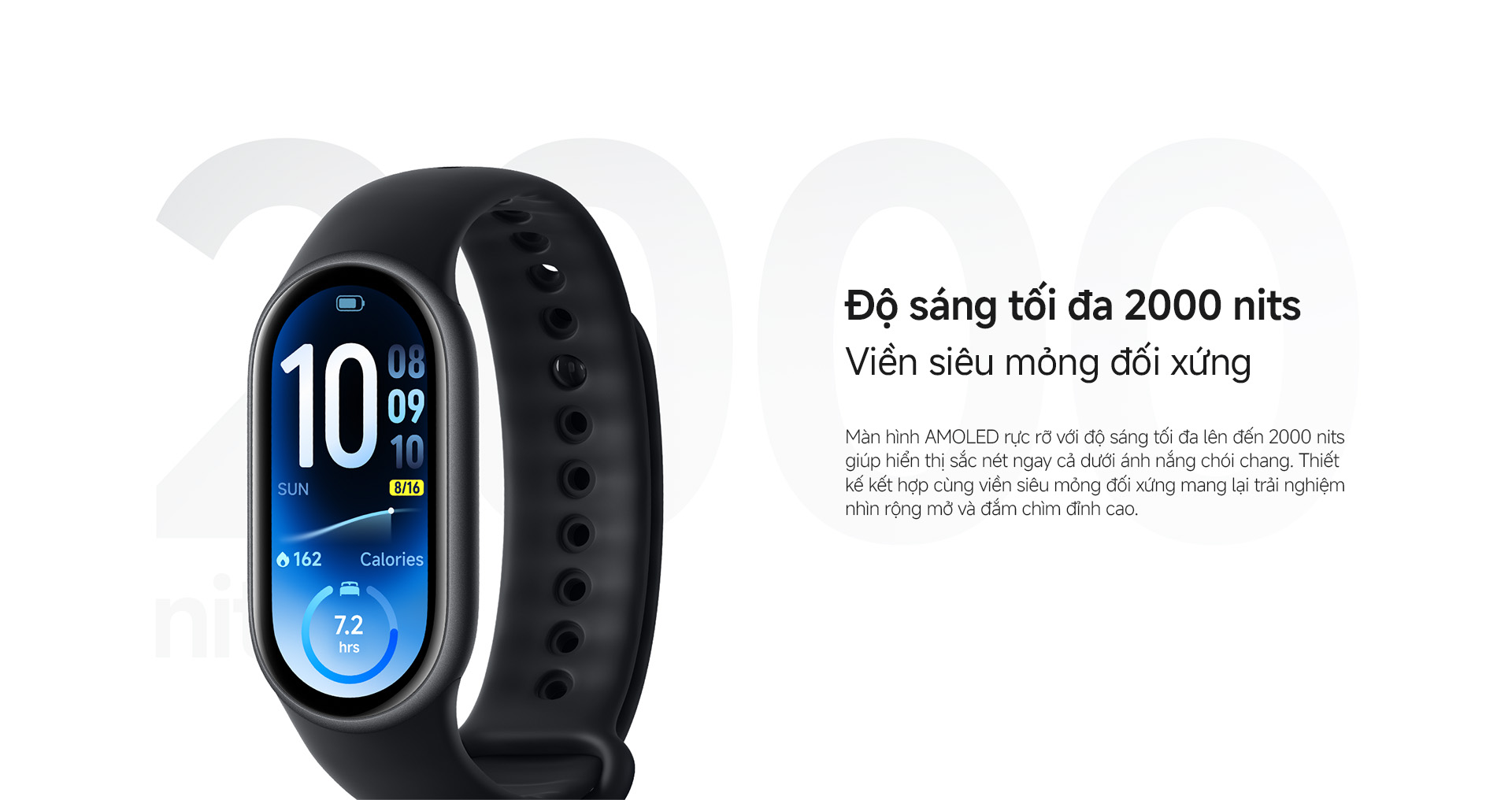 Vòng Đeo Tay Thông Minh Xiaomi Mi Smart Band 11 / AMOLED 1.47" / Chống Nước 5ATM – Phiên Bản Quốc Tế, Bảo Hành 12 Tháng – ảnh mô tả chi tiết 5