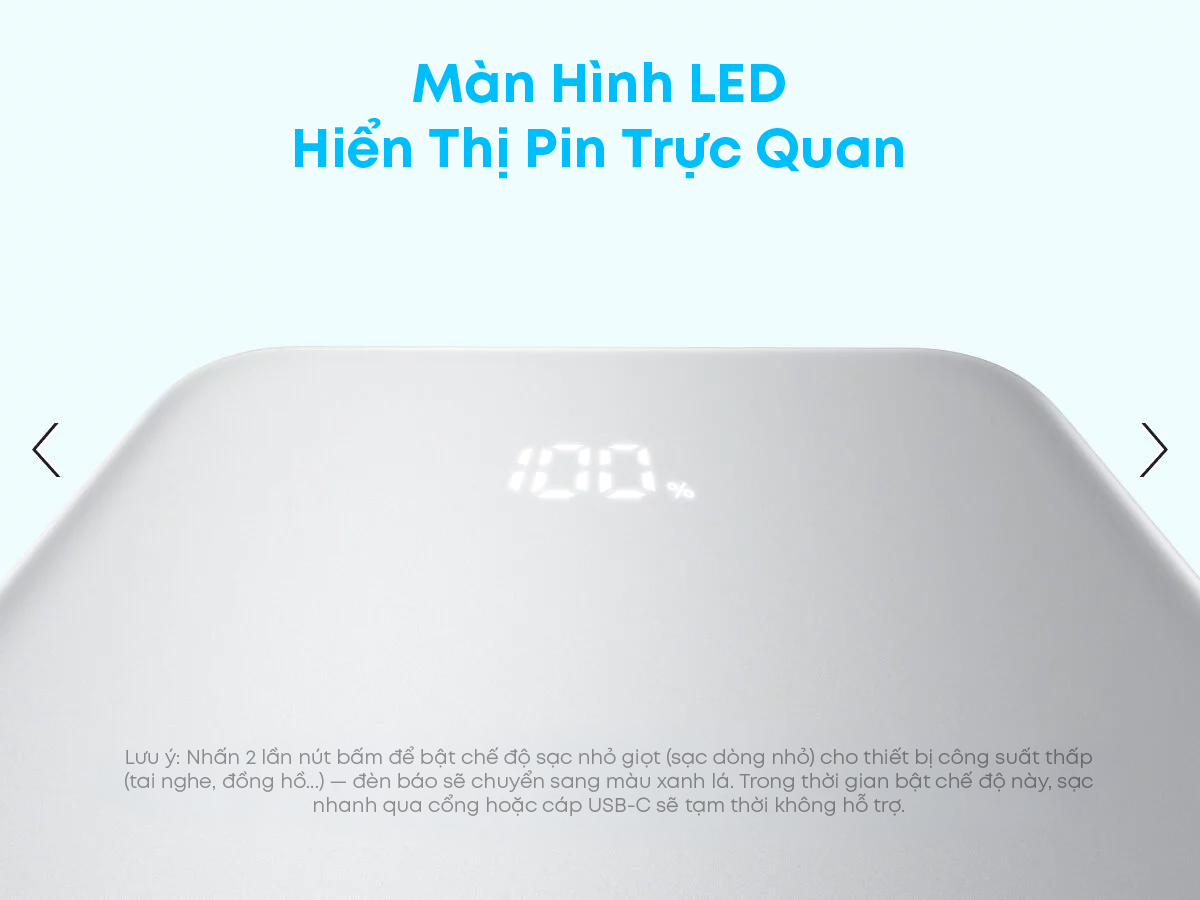 Sạc dự phòng Anker Zolo A110D/A110E 20000mAh, chuẩn 3C Trung Quốc, cáp USB-C tích hợp, sạc nhanh 22.5W – ảnh mô tả chi tiết 5