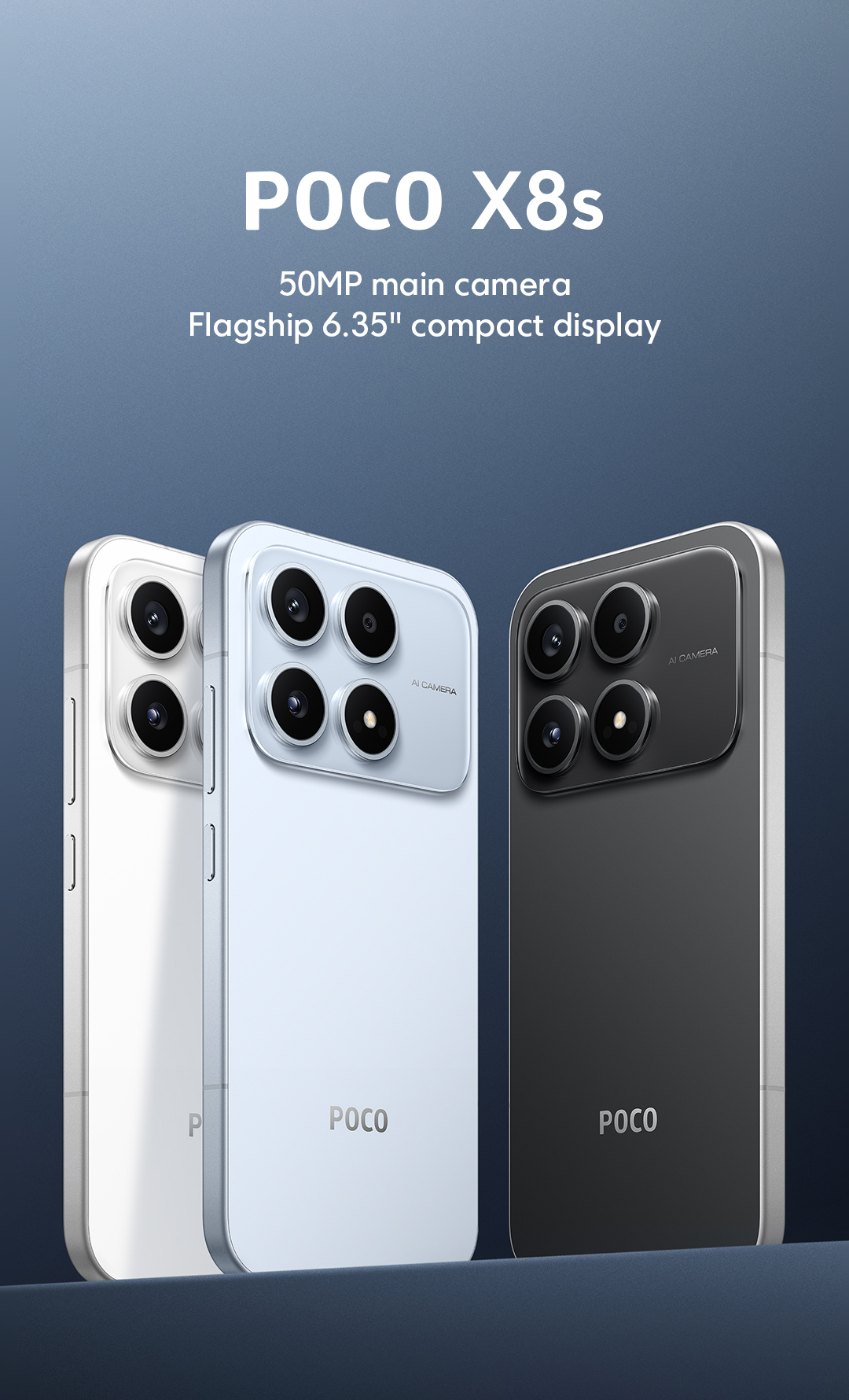 Điện thoại thông minh Xiaomi POCO X8s (8+256GB|12+512GB)|Pin 6330mAh ...