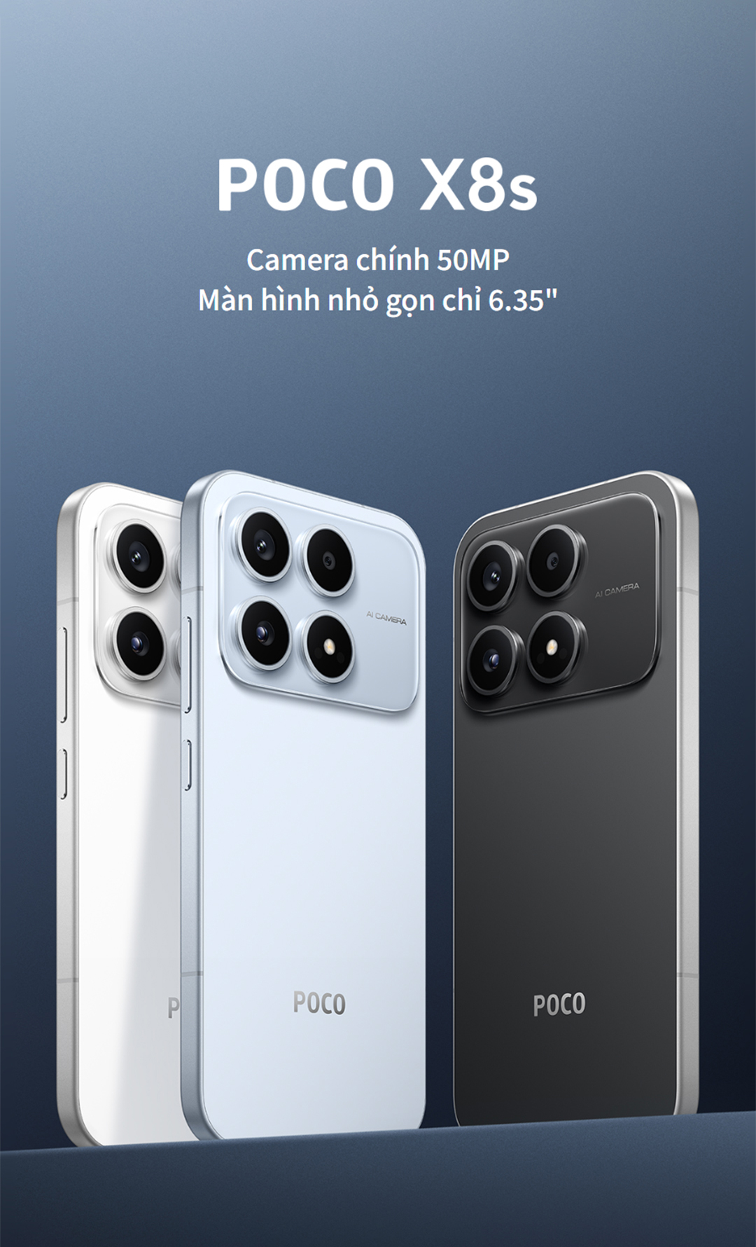 Điện thoại thông minh Xiaomi POCO X8s (8+256GB|12+512GB)|Pin 6330mAh (typ)| Snapdragon® 7 Gen 4| Camera 50MP – ảnh mô tả chi tiết 1