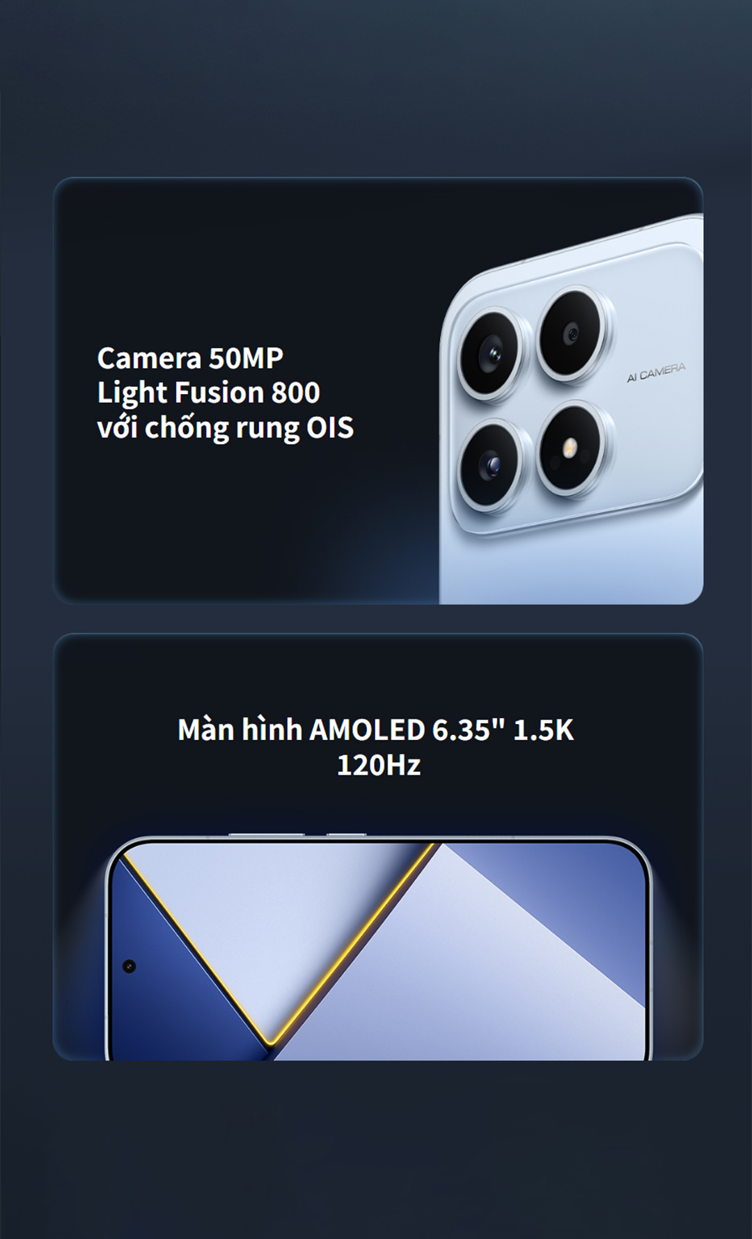Điện thoại thông minh Xiaomi POCO X8s (8+256GB|12+512GB)|Pin 6330mAh (typ)| Snapdragon® 7 Gen 4| Camera 50MP – ảnh mô tả chi tiết 2