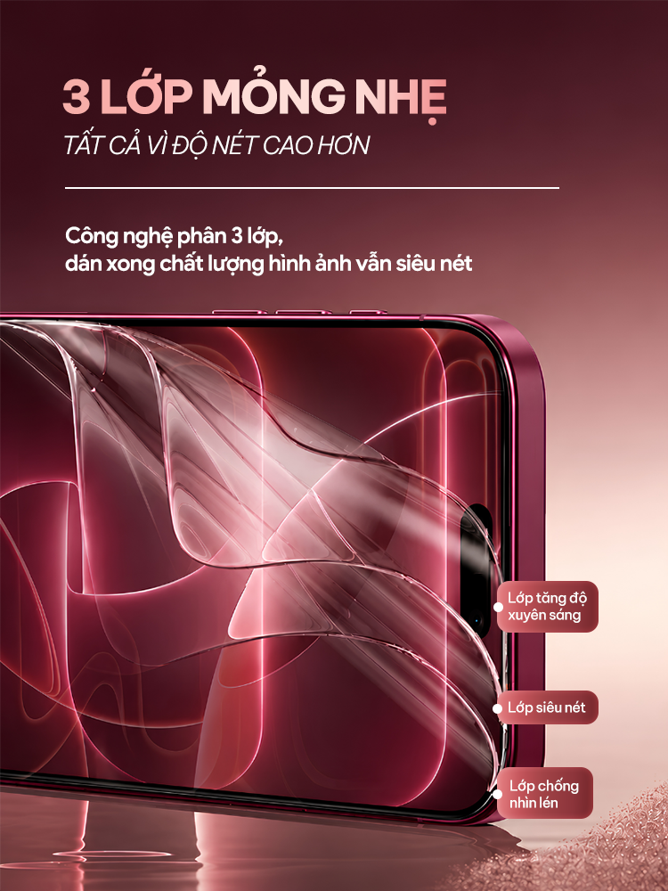 【MUA 1 TẶNG 1】TORRAS Kính Cường Lực iPhone 15/16/17/18 Chống Nhìn Trộm, Không Viền Đen, Chống Va Đập, Khung Tự Dán – ảnh mô tả chi tiết 5