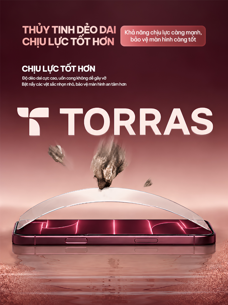 【MUA 1 TẶNG 1】TORRAS Kính Cường Lực iPhone 15/16/17/18 Chống Nhìn Trộm, Không Viền Đen, Chống Va Đập, Khung Tự Dán – ảnh mô tả chi tiết 9