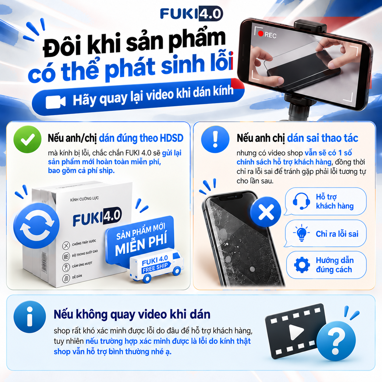 Kính cường lực cho Iphone siêu chịu lực FUKI40 FK03 cho ip 18 promax 17 16 15 14 13 12 11 xsm x xr plus air prm pro – ảnh mô tả chi tiết 4