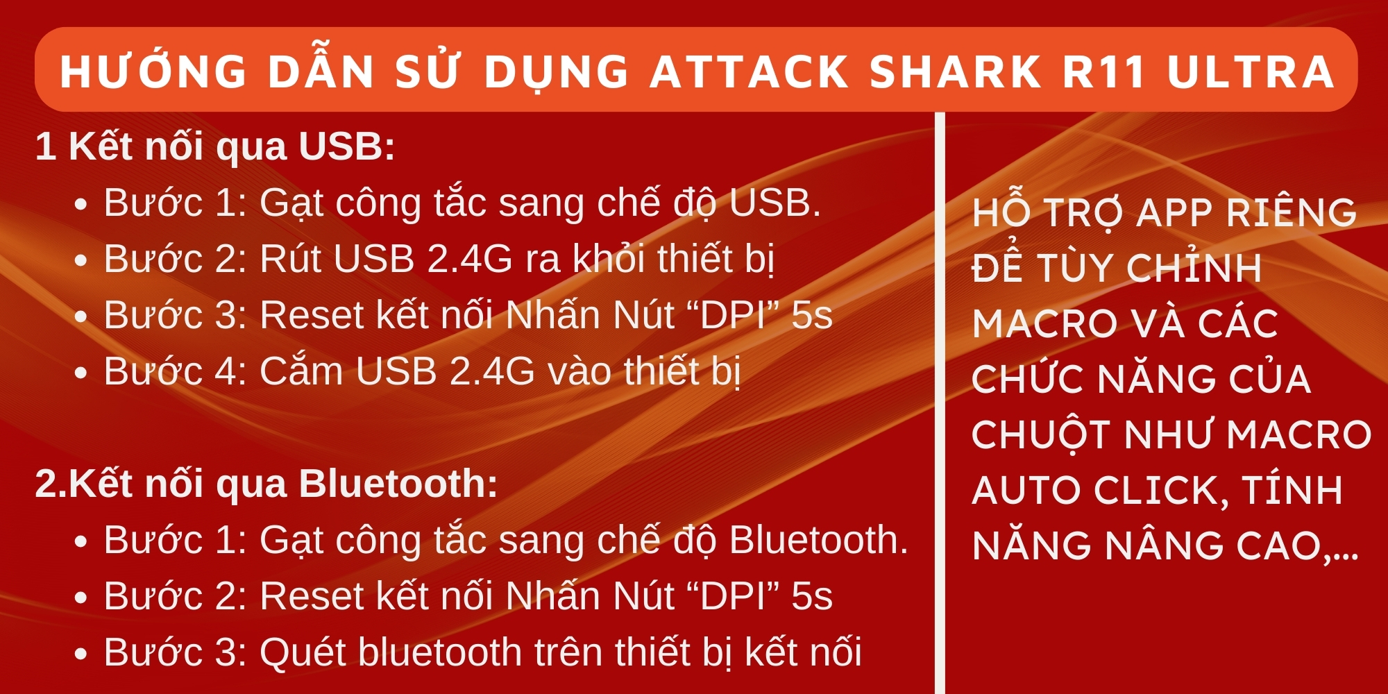 Attack Shark R11 Ultra Carbon Fiber 49g Chuột Gaming Không Dây - 42000 ...