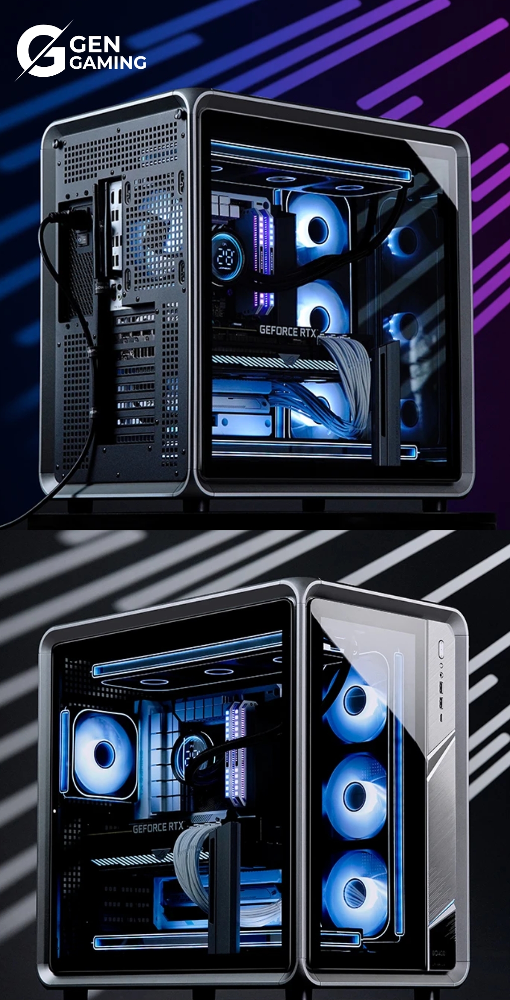 Vỏ case pc Jonsbo BO400 vỏ case máy tính hỗ trợ main ATX tản nhiệt nước ...