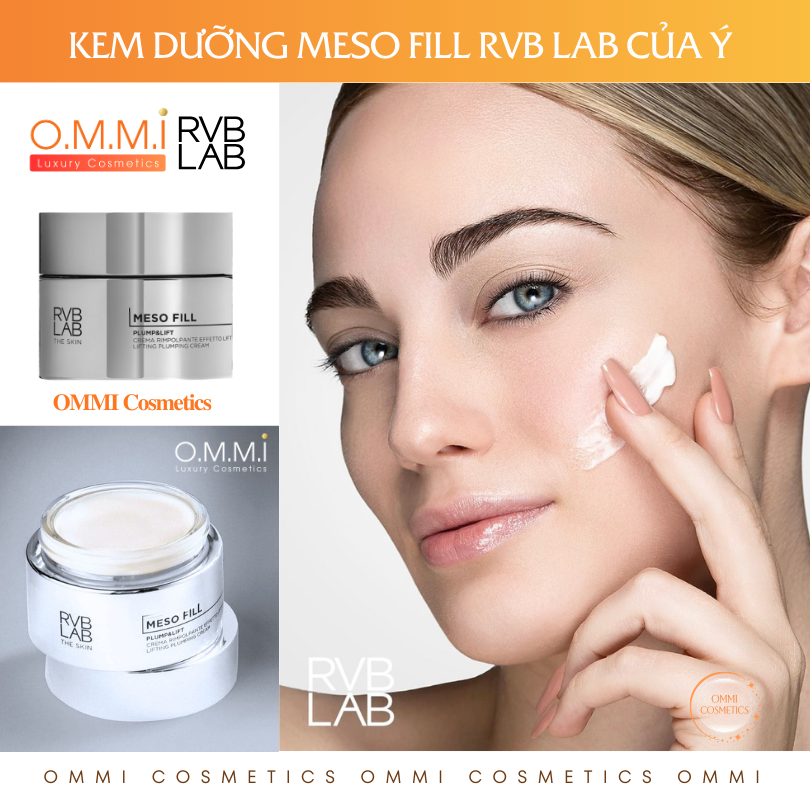 RVB LAB - Kem dưỡng Meso Fill, giúp nâng cơ, trẻ hóa, dưỡng trắng da ...