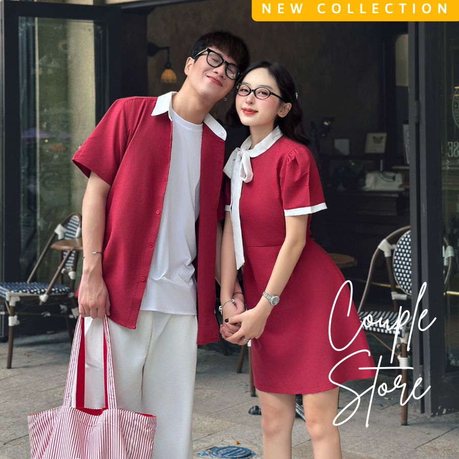 Đồ đôi nam nữ COUPLE STORE HÌNH THẬT- đồ đôi nam nữ set couple