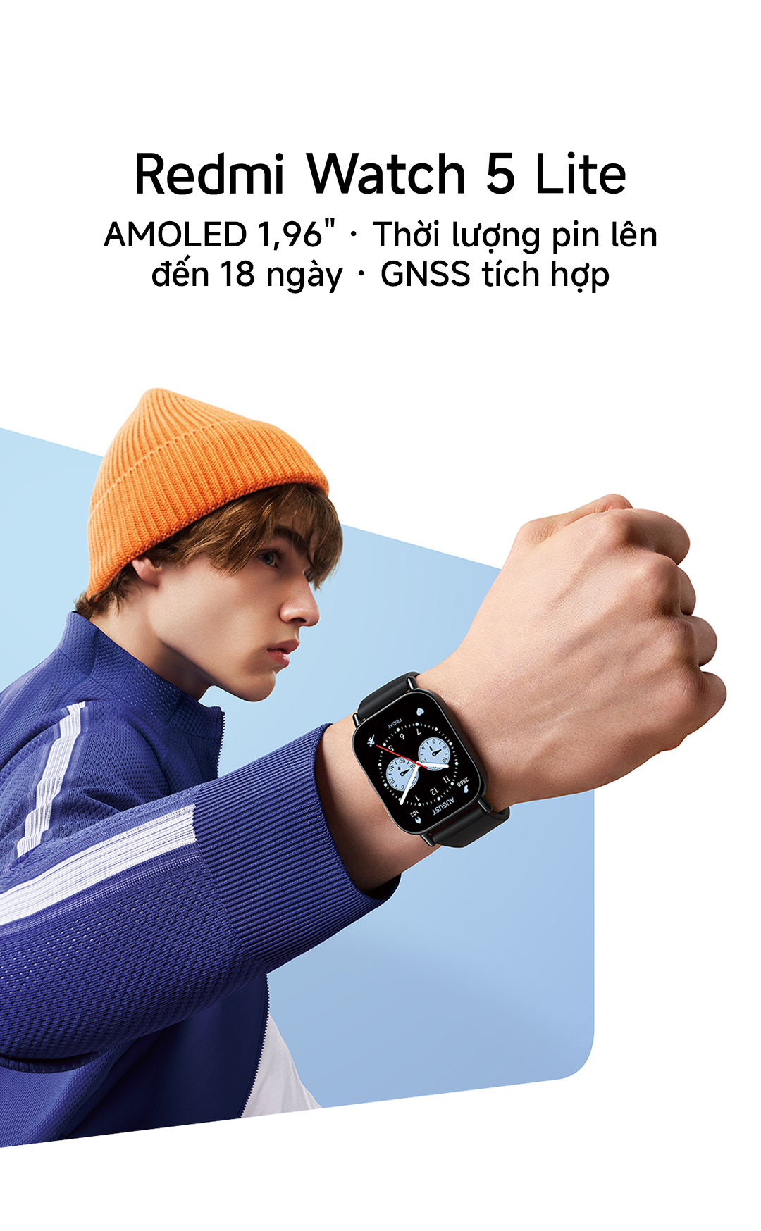 Xiaomi Đồng hồ thông minh Redmi Watch 5 |Redmi Watch 5 Lite| Redmi Watch 5 Active – ảnh mô tả chi tiết 7