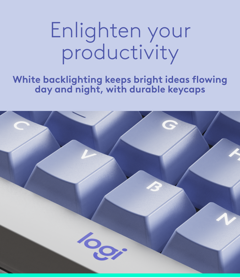 Bàn phím cơ không dây Logitech Alto Keys K98M - Đệm hấp thụ rung động ...