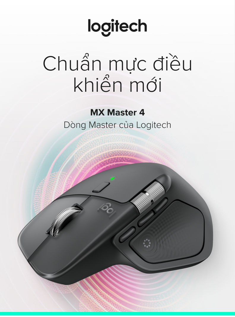 Chuột không dây công thái học Logitech MX Master 4