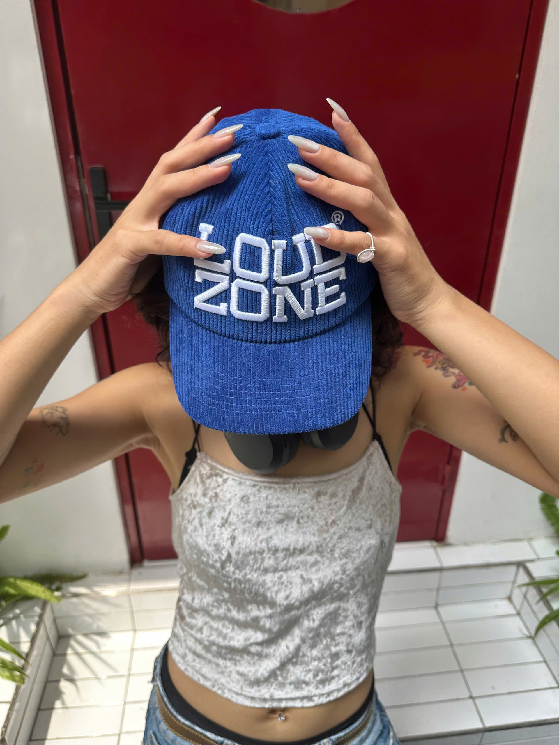 Mũ lưỡi trai ClownZ Loudzone Corduroy Logo Cap nam nữ nón hat local ...