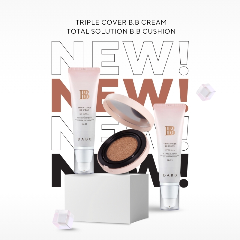 Kem nền chống nắng DABO Triple Cover BB Cream Tone Sáng 50ml – Che phủ ...