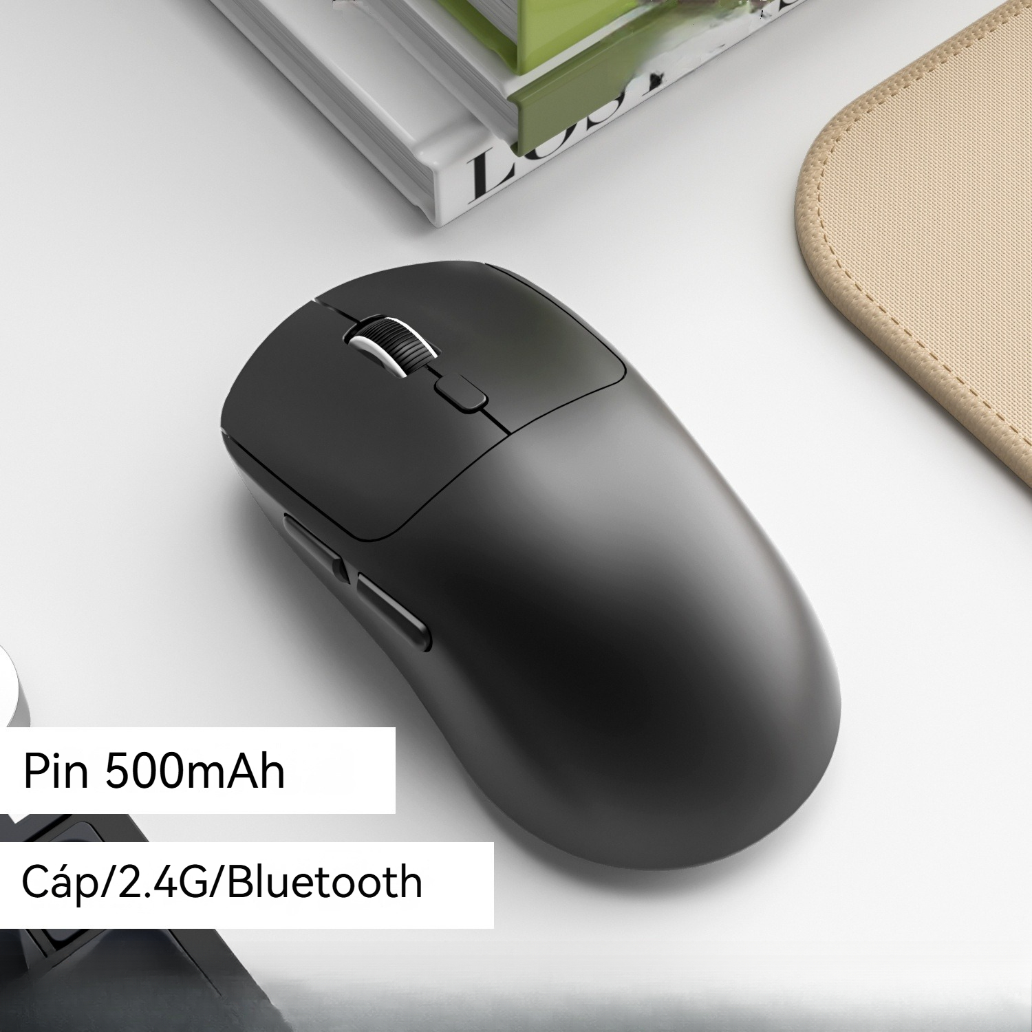 Chuột Không Dây - PKSMART M348 - 3 Mod Kết Nối - Chip GPW - Trọng Lượng ...