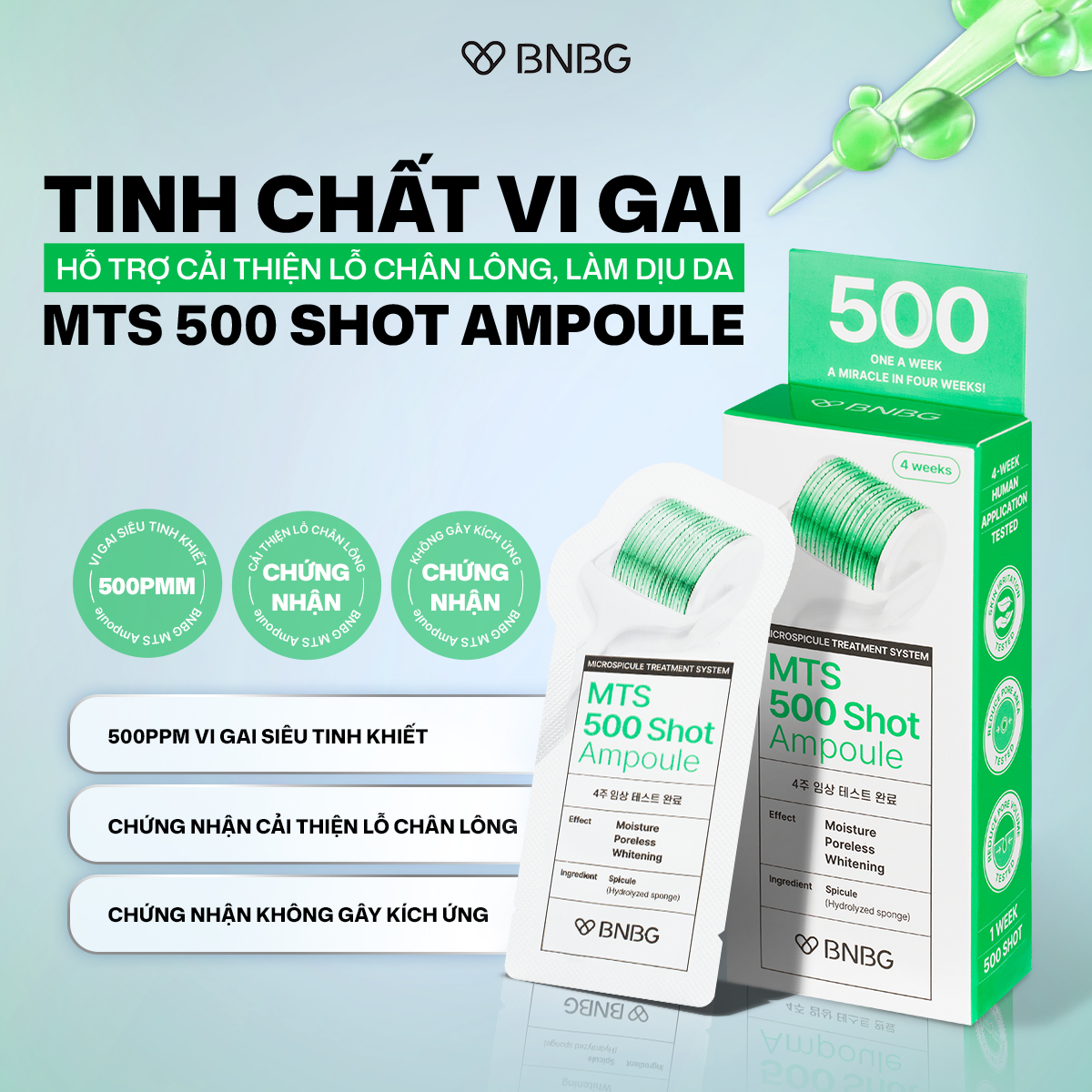 [VHL x BNBG] (Mua 1 tặng 1) Tinh Chất Vi Gai Hỗ Trợ Cải Thiện Lỗ Chân ...