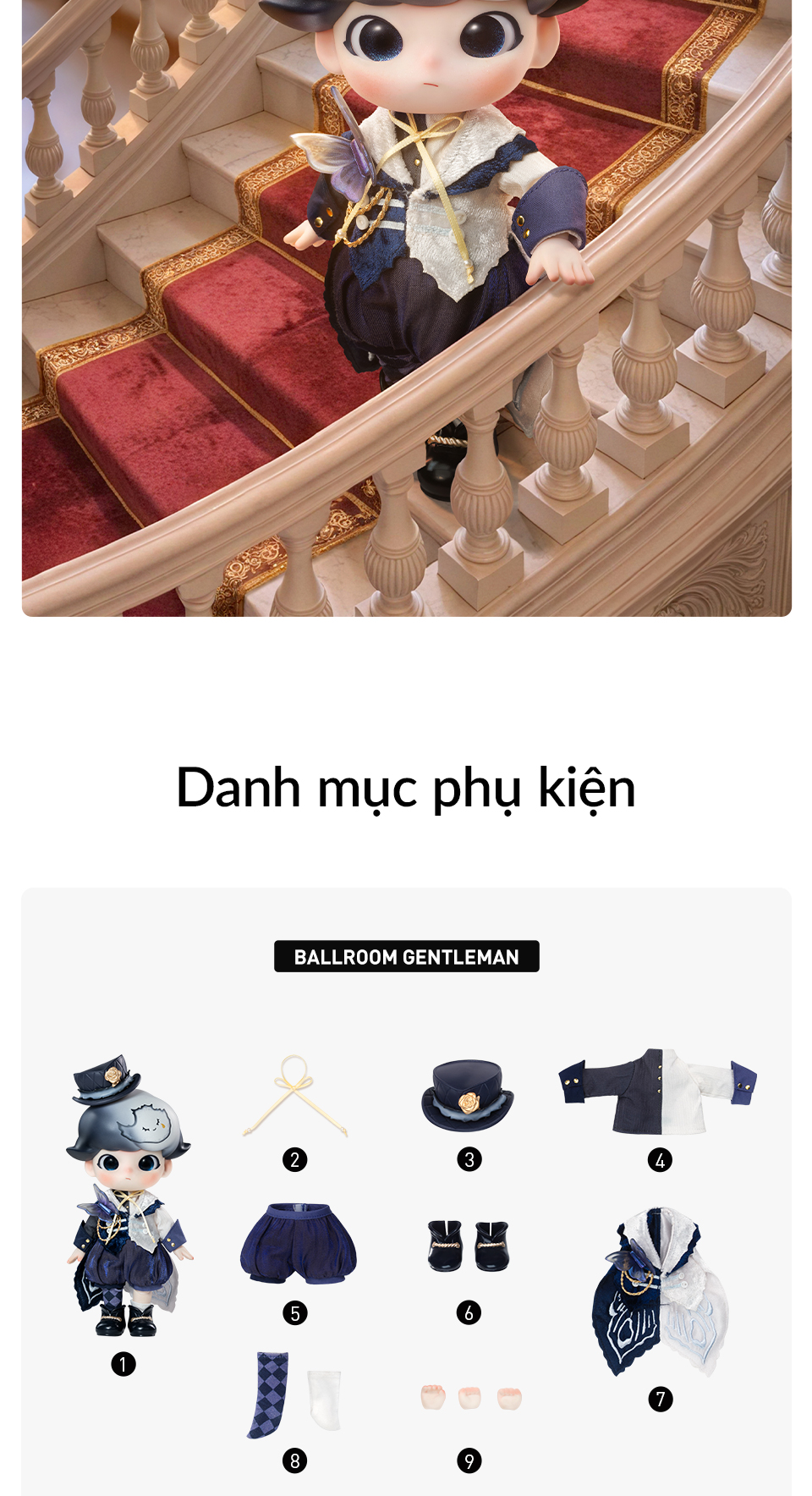 POP MART DIMOO Gentleman Series 1/8 Action Figure | Shopee Việt Nam