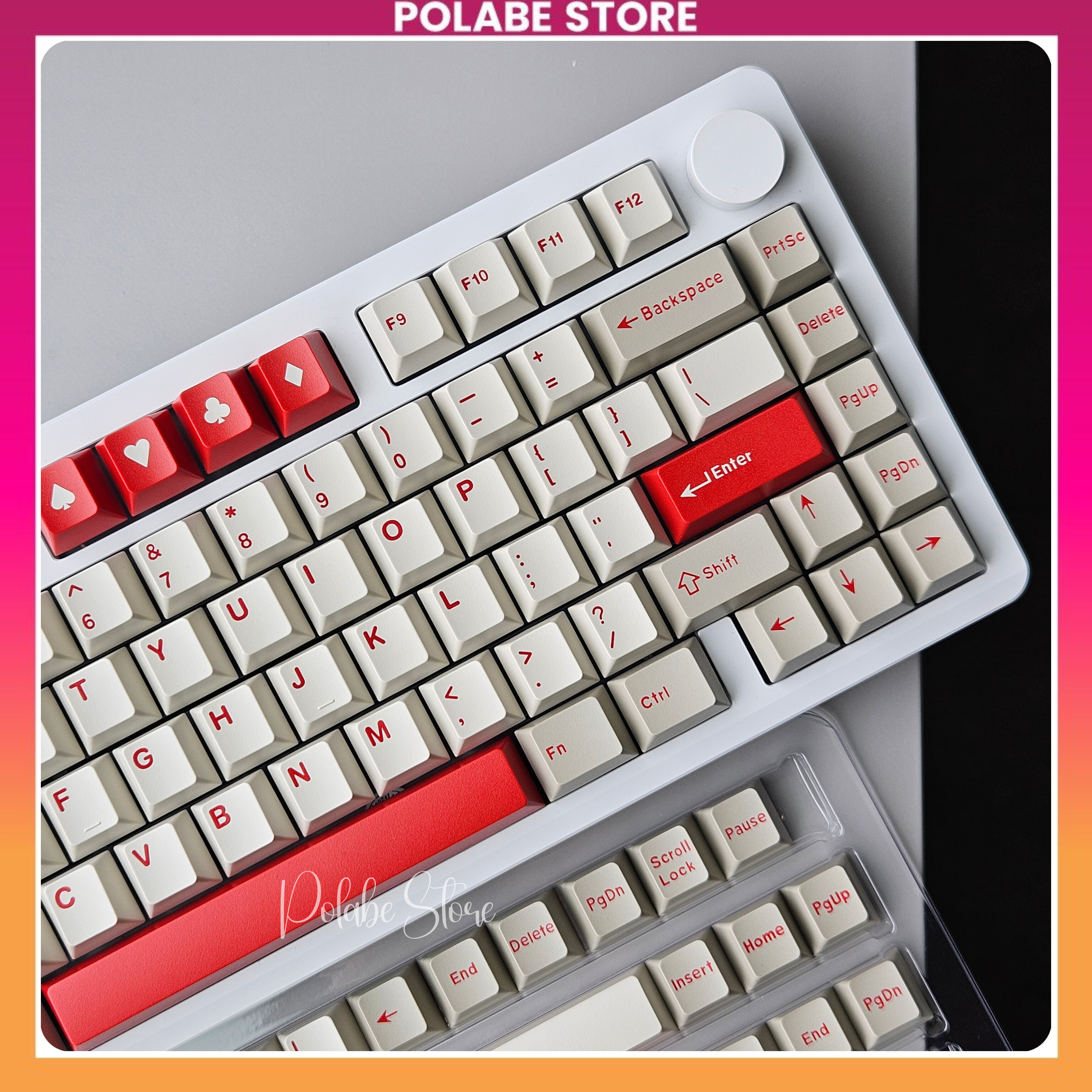 Keycap Classic Retro Red Alert Cherry Profile Keycap CMK cổ điển bàn ...