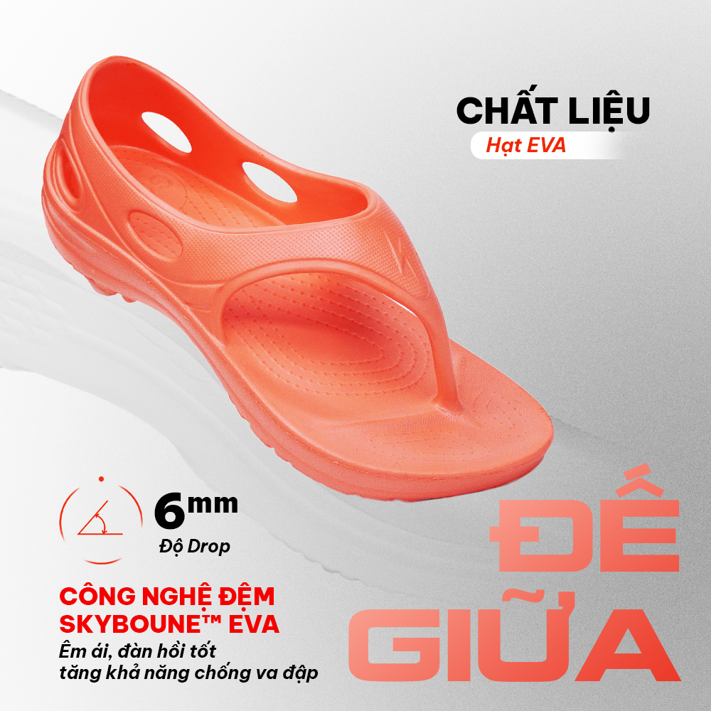 Dép thể thao chạy bộ nam nữ GOYA SANDAL PLUS Full màu năm 2026 4 - Công nghệ SkyBoune™, nhẹ êm