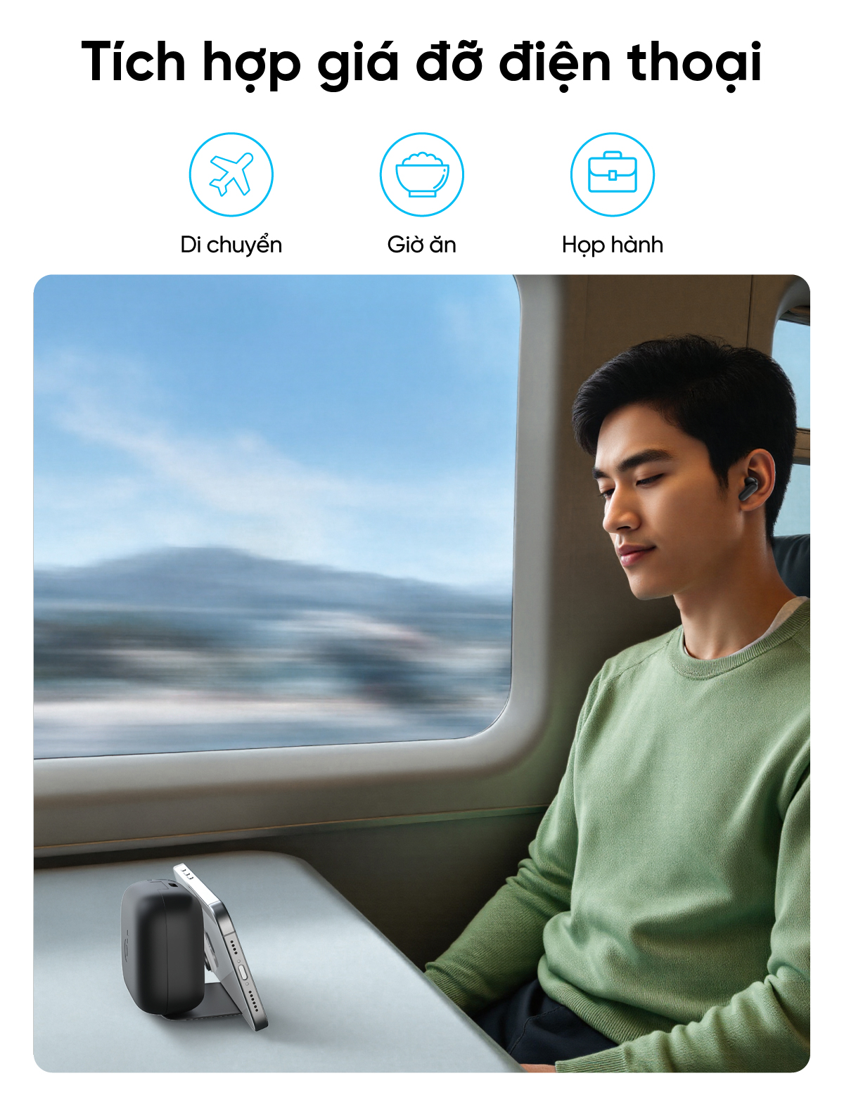 Tai nghe bluetooth soundcore R50i NC | Chống ồn ANC | Chống nước và bụi ...