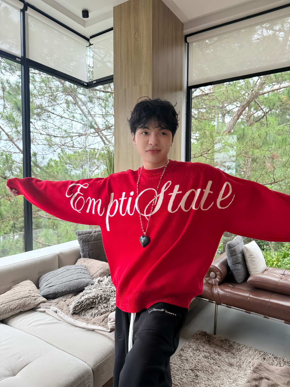 ÁO LEN KNIT SWEATER EMPTI STATE UNISEX EMPTI.CLUB KNIT01 | Shopee Việt Nam