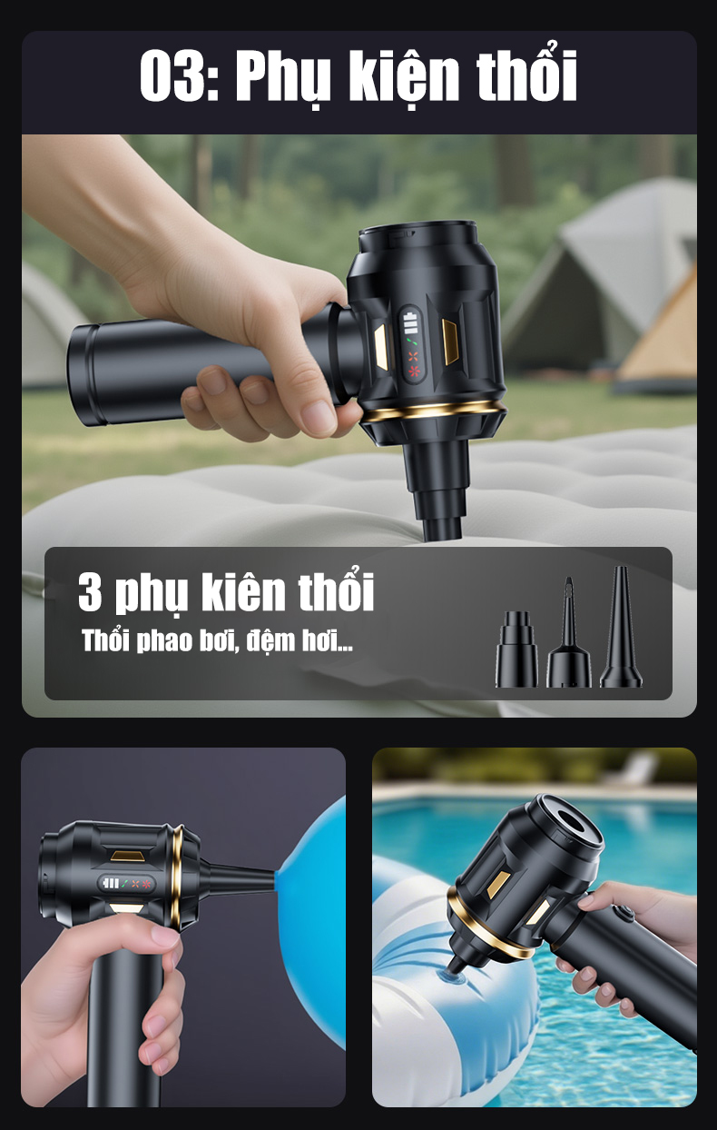 máy hút bụi cầm tay không dây mini