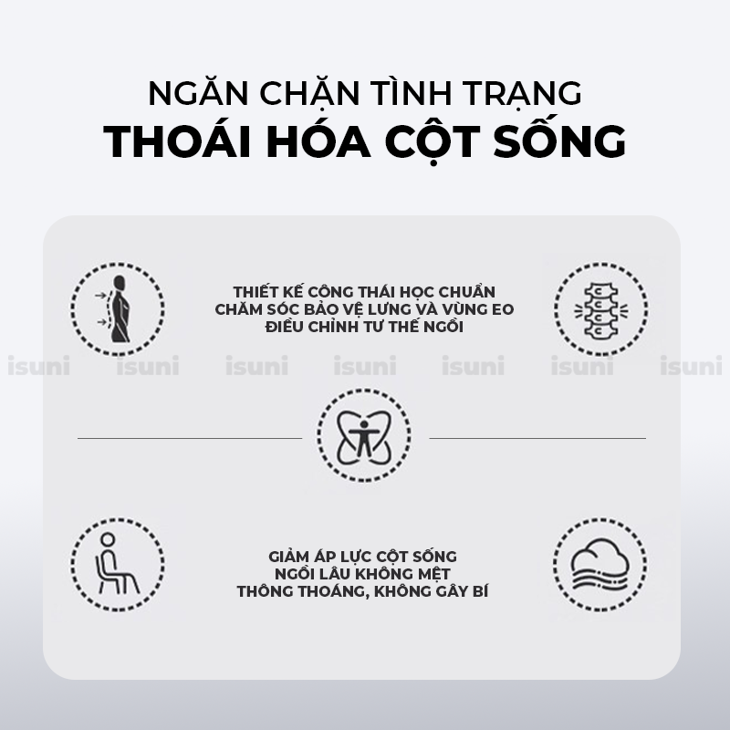 [BẢN SEASHELL] Ghế Công Thái Học ISUNI Phù Hợp Cho Trẻ Em, Học Sinh ...