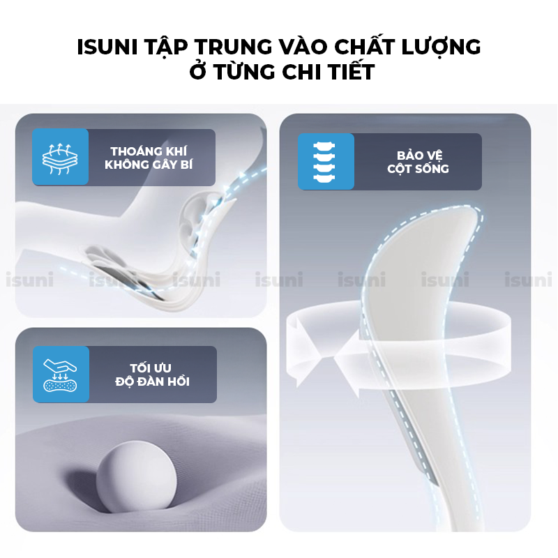 [BẢN SEASHELL] Ghế Công Thái Học ISUNI Phù Hợp Cho Trẻ Em, Học Sinh ...