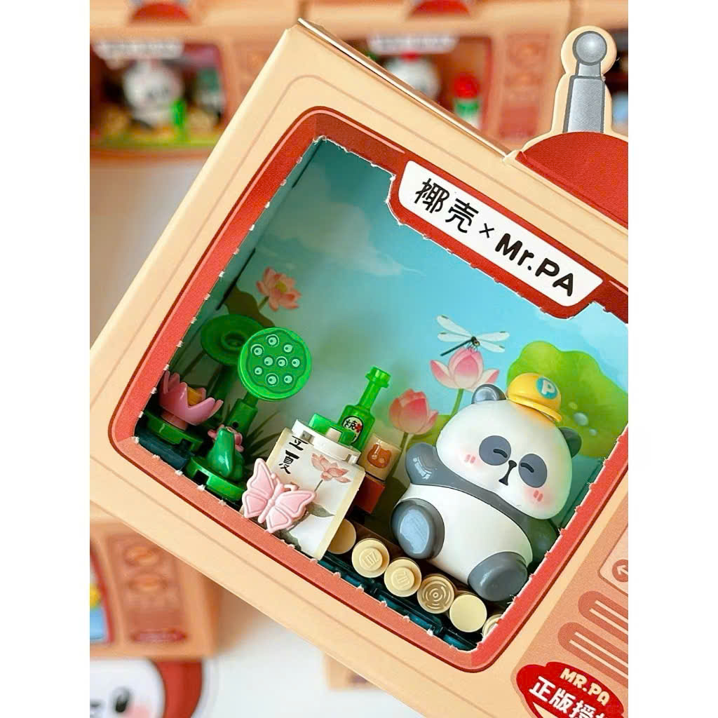 (Blind box) Bộ lắp ráp building blocks hộp mù Mr.PA Gấu Trúc hiệu LOZ ...