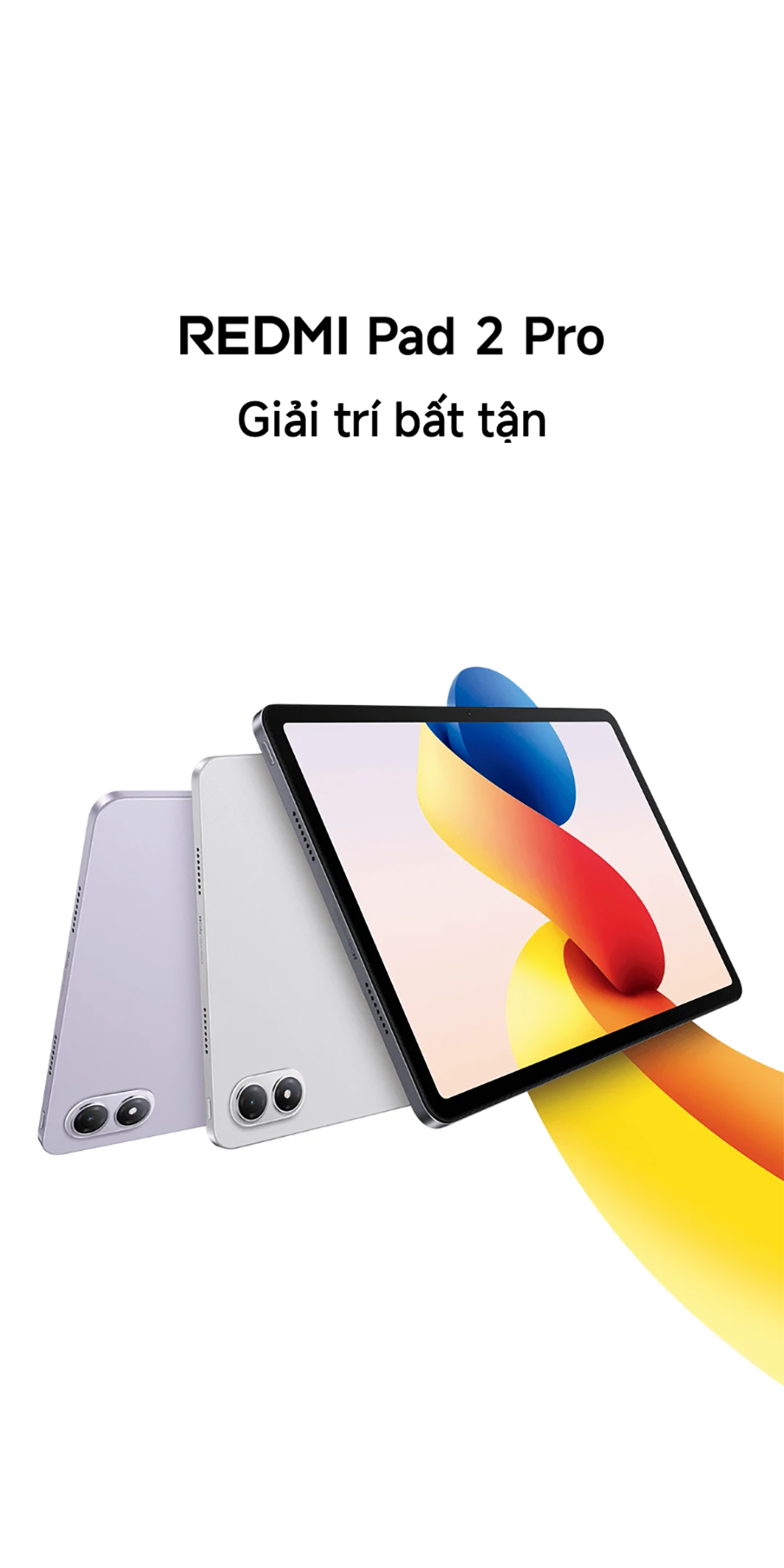 Xiaomi REDMI Pad 2 Pro | Màn hình 2.5K 12,1" sắc nét | Hình ảnh mượt mà với tần số quét lên đến 120Hz – ảnh mô tả chi tiết 1