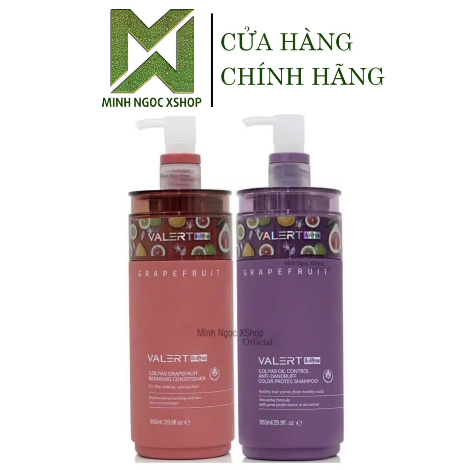 Dầu gội xả bưởi Valert Repairing & Nourishing 850ML mẫu mới 2025 phục ...