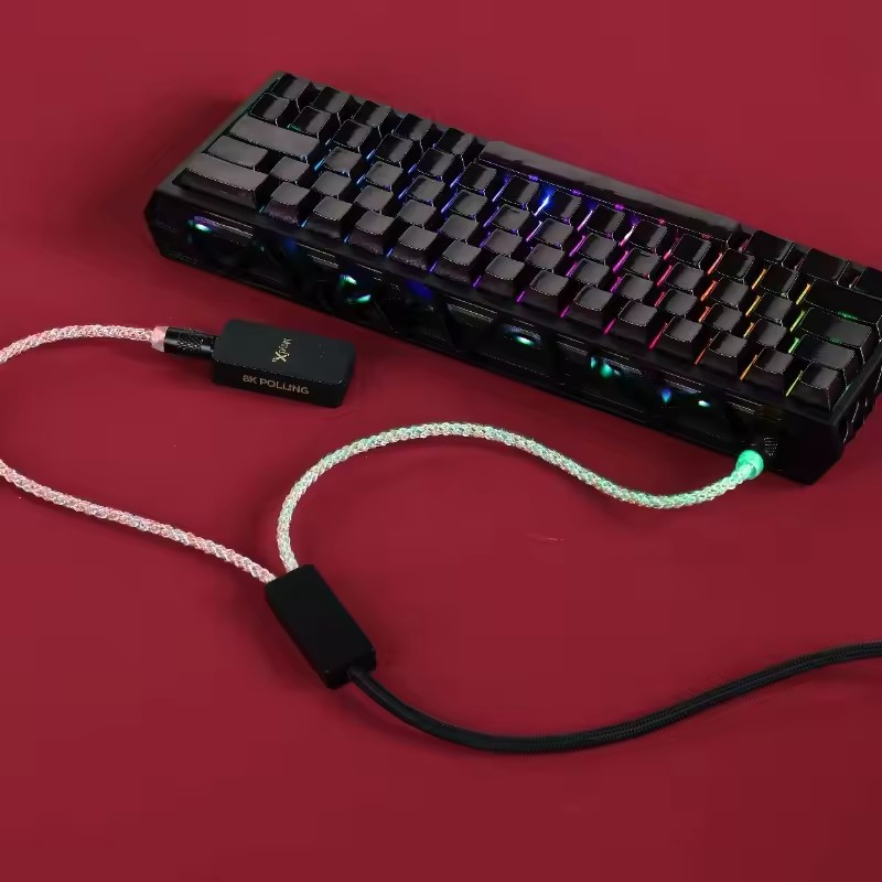 Dây Cáp Custom LED USB-A Ra 2 Type-C Hỗ Trợ 8K Polling Rate – Tăng Tốc ...