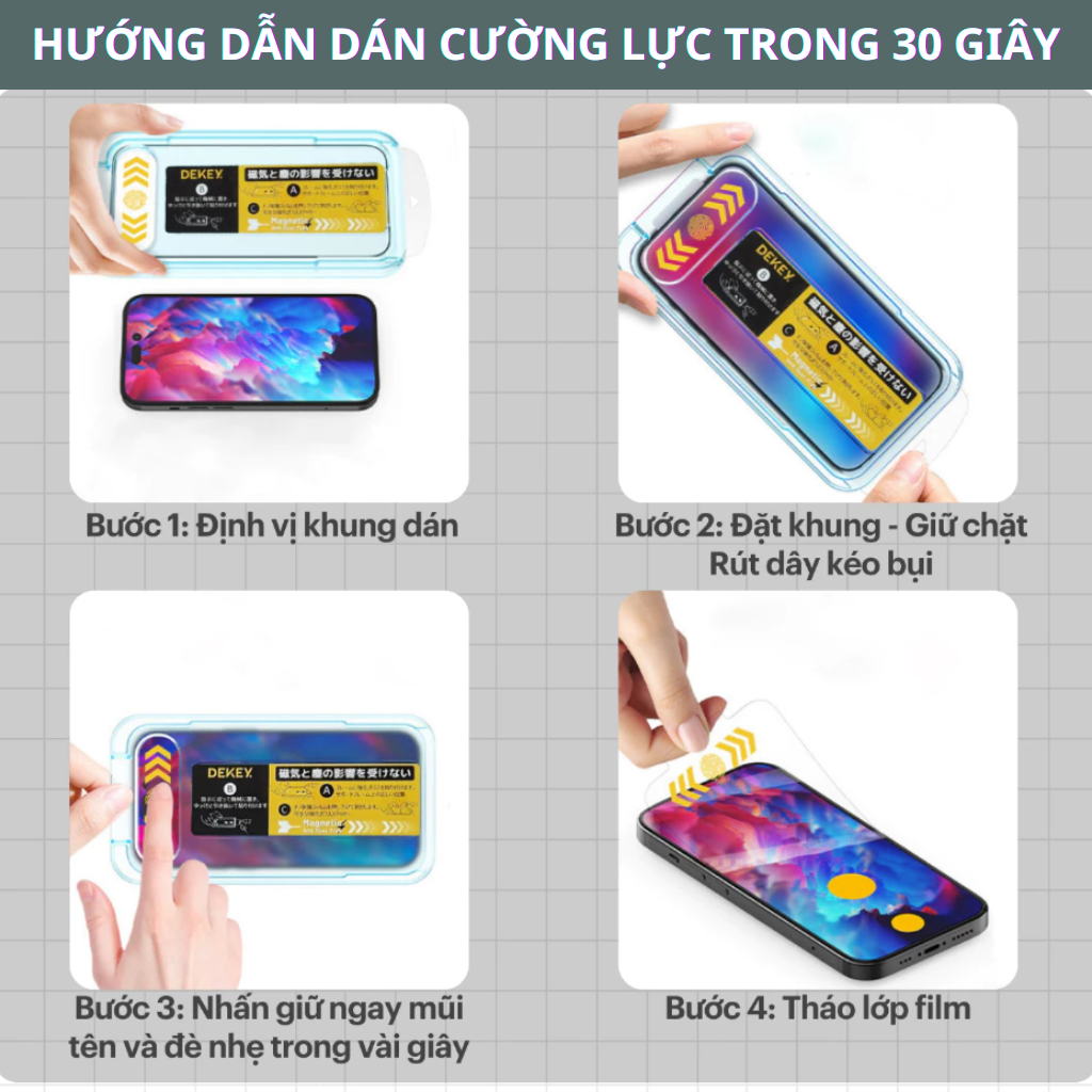 Kính cường lực chống nhìn trộm tự dán lọc bụi ESD iphone 17 18 ProMax 17 Air 16 ProMax 14 13 12 11 Pro Max Xs Xr 15 Plus – ảnh mô tả chi tiết 8