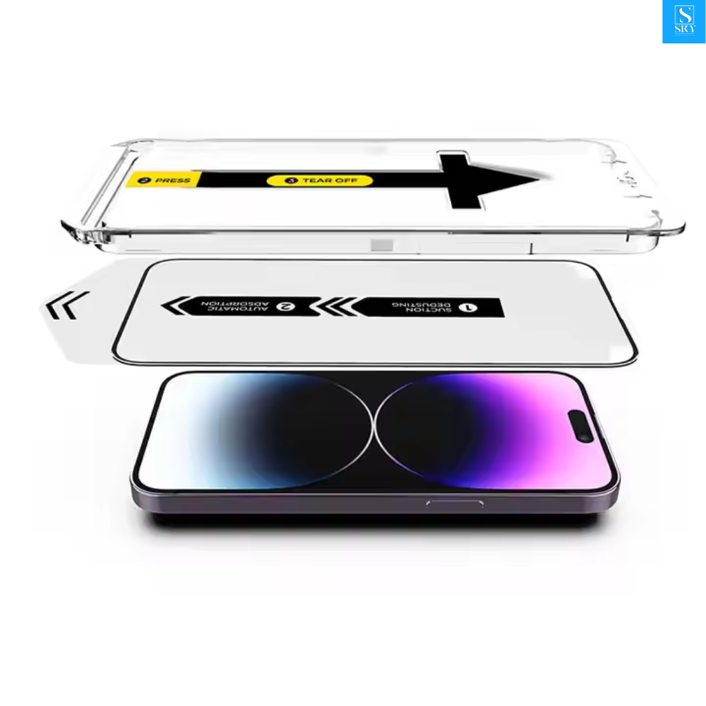 Kính cường lực chống nhìn trộm tự dán lọc bụi ESD iphone 17 18 ProMax 17 Air 16 ProMax 14 13 12 11 Pro Max Xs Xr 15 Plus – ảnh mô tả chi tiết 9