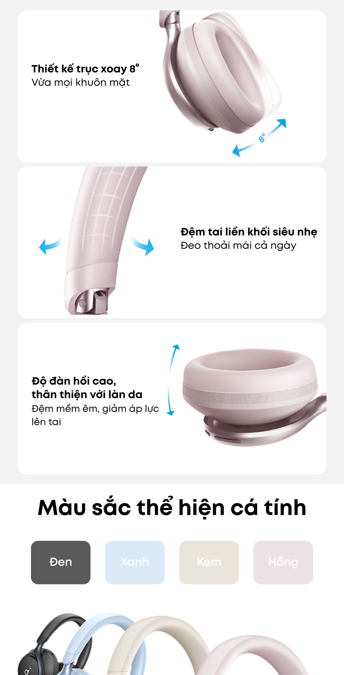 Tính năng kết nối đa điểm chuyển đổi thiết bị linh hoạt
