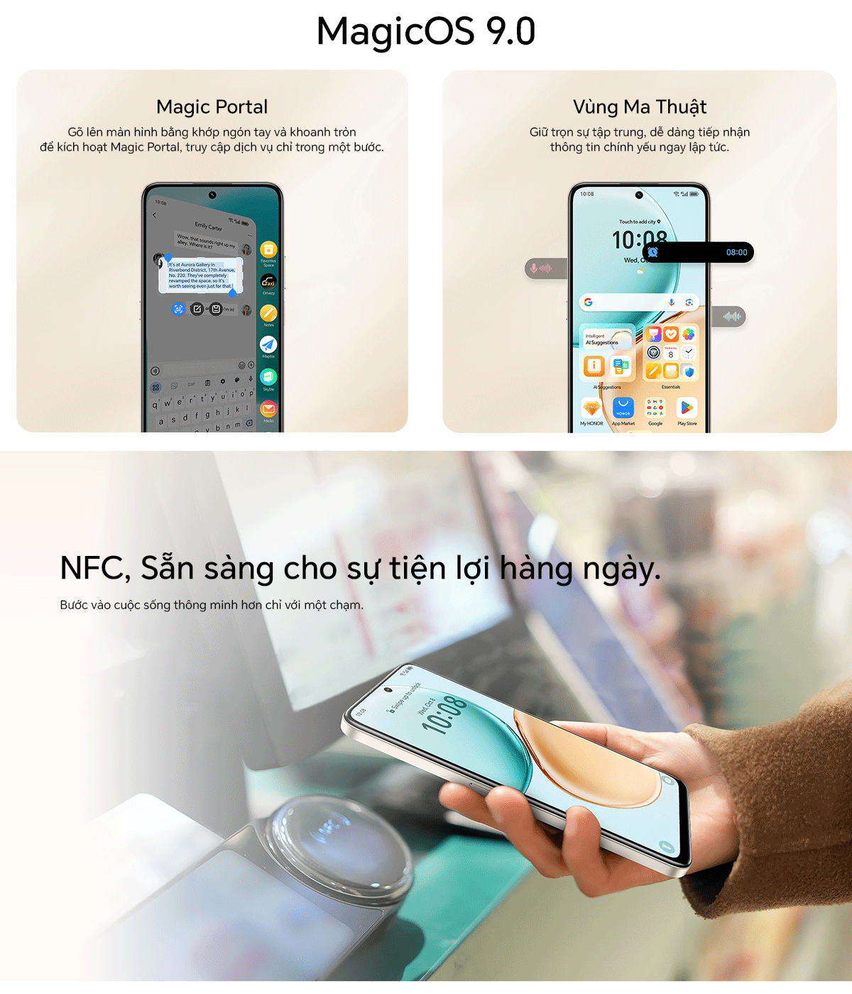 Điện Thoại HONOR X7d 8GB+128/256GB | Pin 6500mAh | Camera 108MP | Bảo hành 18 Tháng
