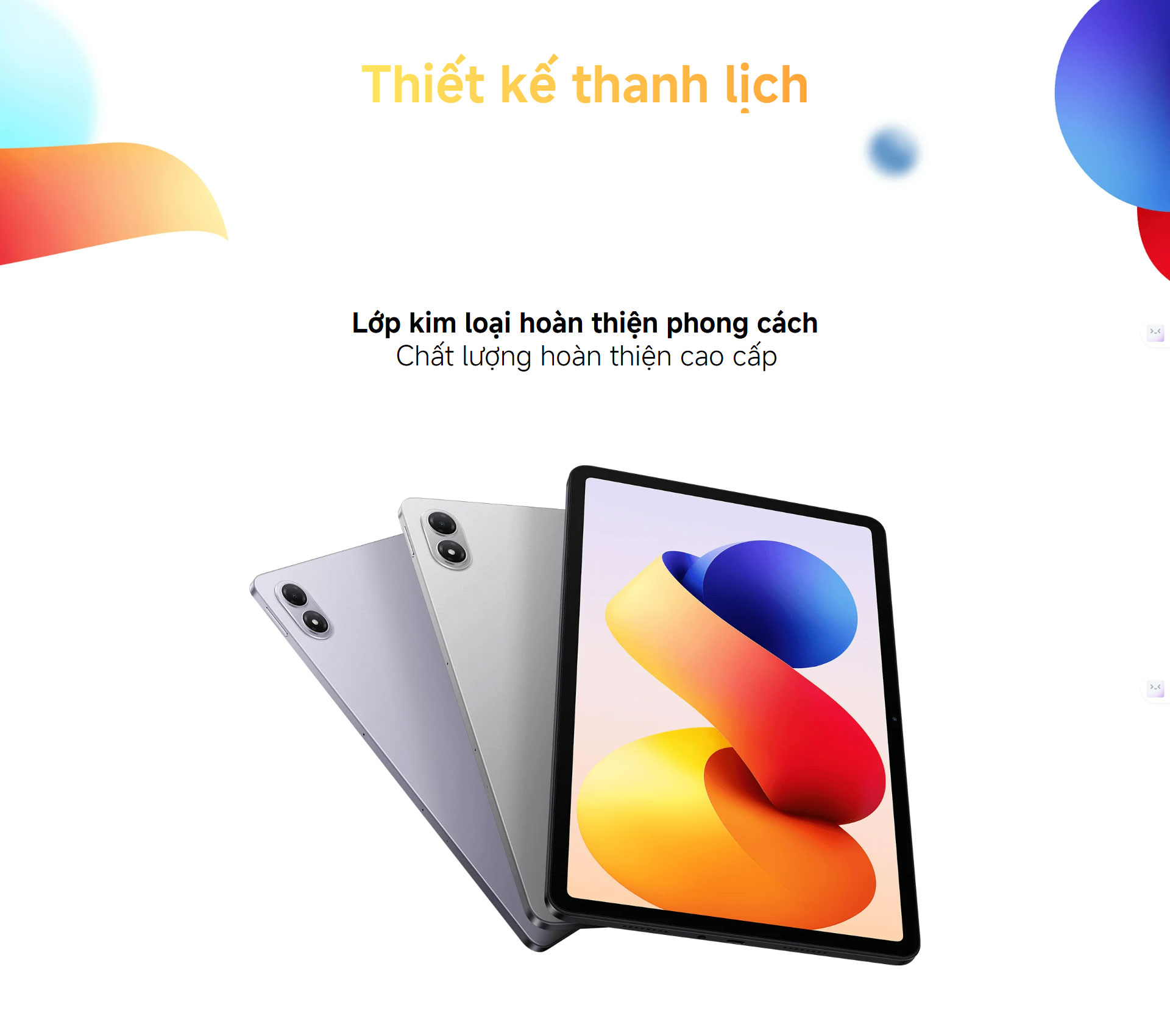 Máy Tính Bảng Xiaomi Redmi Pad 2 Pro (6+128GB | 8+256GB) Chính Hãng – ảnh mô tả chi tiết 9