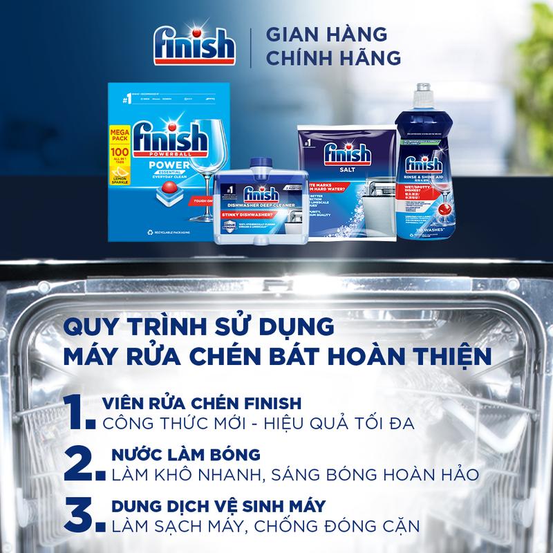 Viên Rửa Bát Hương Chanh Finish Essential 100 viên - Finish Powerball ...