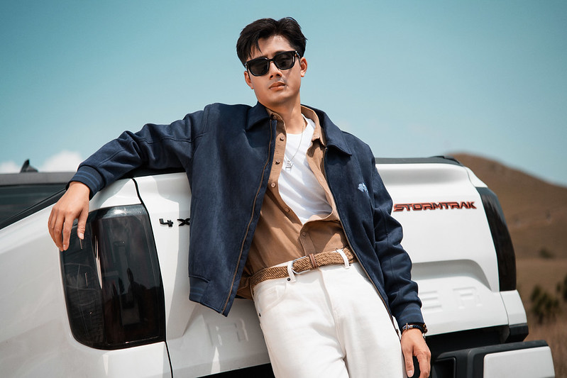 Áo khoác nam da lộn lót lông BIKER JACKET TORANO basic cổ bẻ thêu logo ...