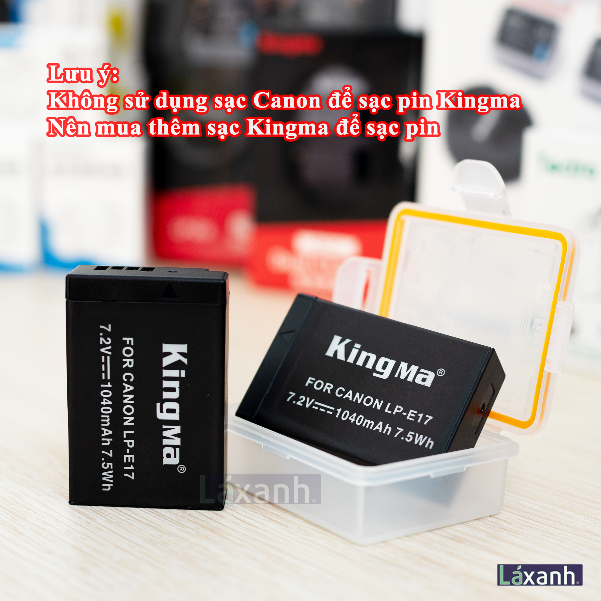 Kingma Canon LP-E17 | Pin và Sạc máy ảnh Canon EOS R8 R100 R50 R10 RP ...