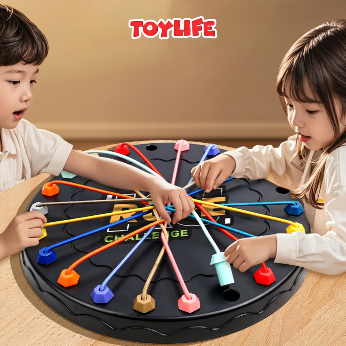 Đồ chơi gỡ rối dây loại size lớn thông minh cho bé trò chơi tháo gỡ dây ...