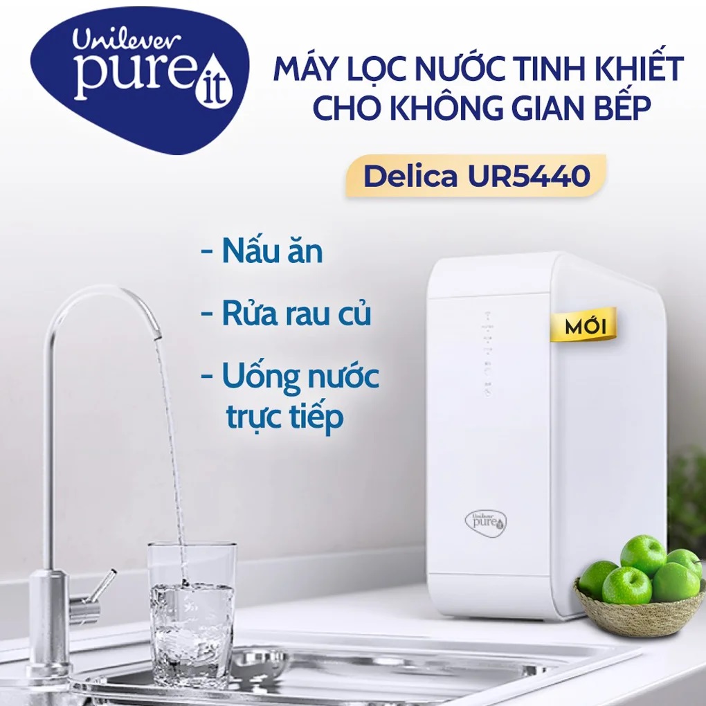 Máy Lọc Nước Uống Ro Âm Tủ Bếp Pureit Delica UR5440 mini để bàn văn ...