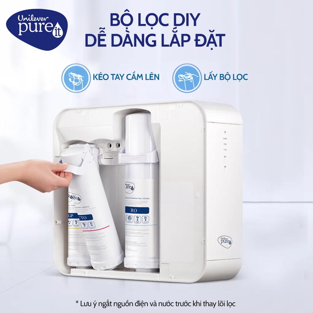 Máy Lọc Nước Uống Ro Âm Tủ Bếp Pureit Delica UR5440 mini để bàn văn ...