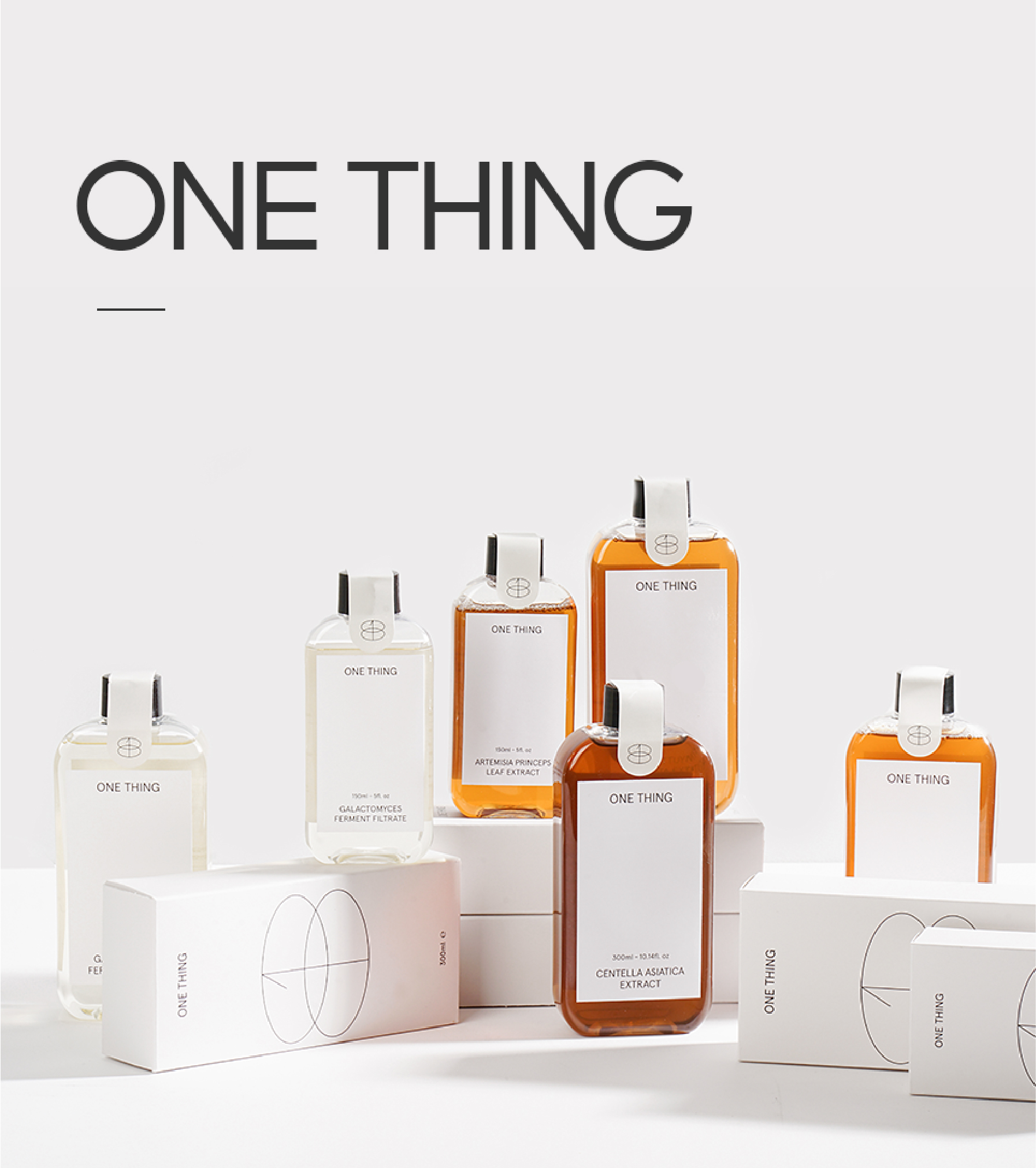 [2 dung tích] Toner rau diếp cá làm sạch dịu da ONE THING Houttuynia ...