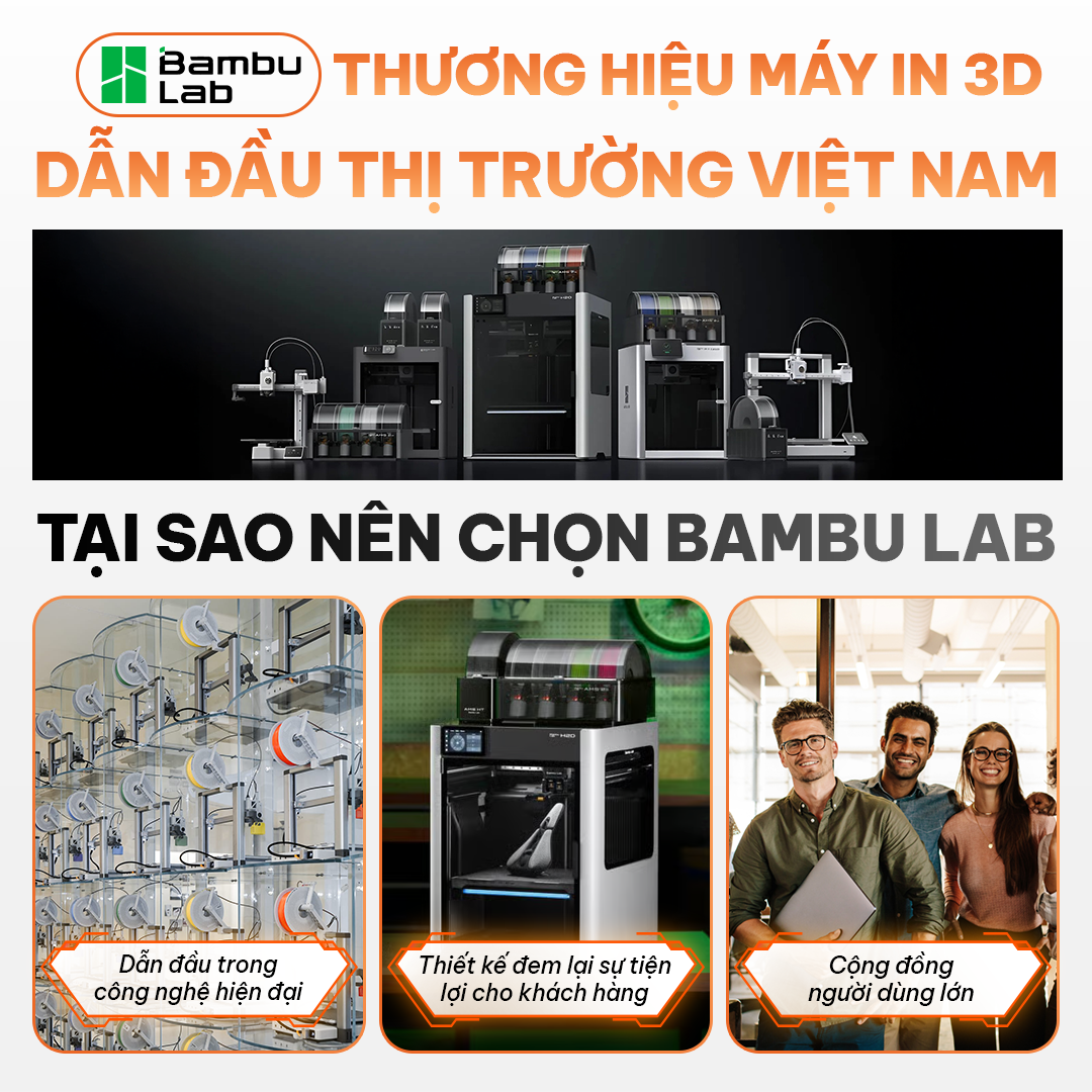Máy In 3D Nhiều Màu Bambu Lab P2S (Bản Quốc Tế) | Shopee Việt Nam